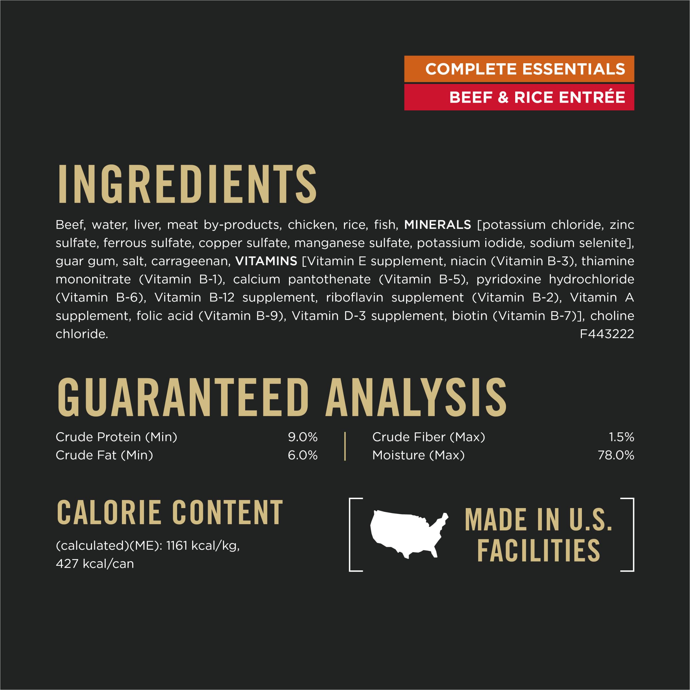 Purina Pro Plan Complete Essentials sin-colorantes-artificiales, opción limpia para perros.