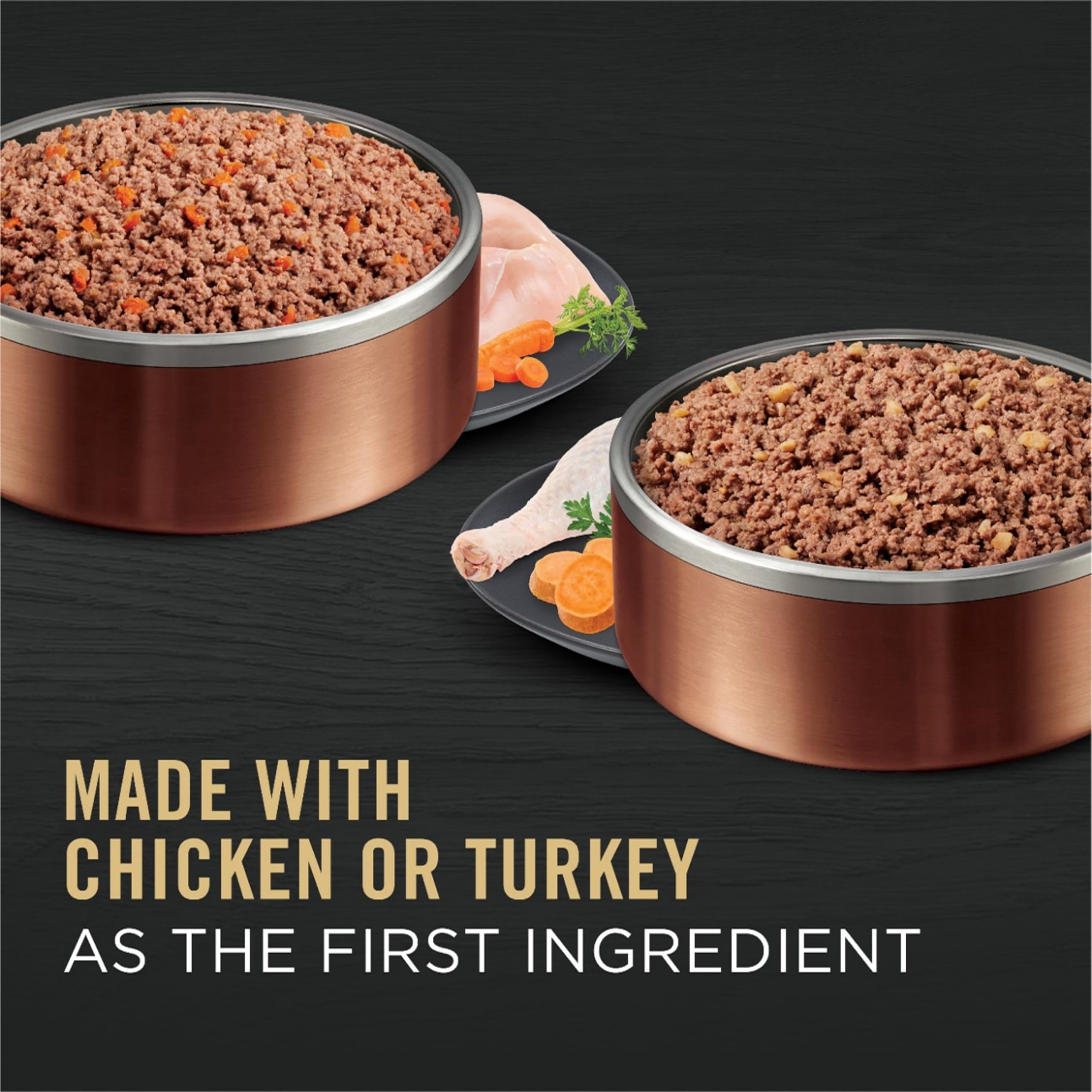 Purina Pro Plan fabricado en EE. UU., lata de comida húmeda.