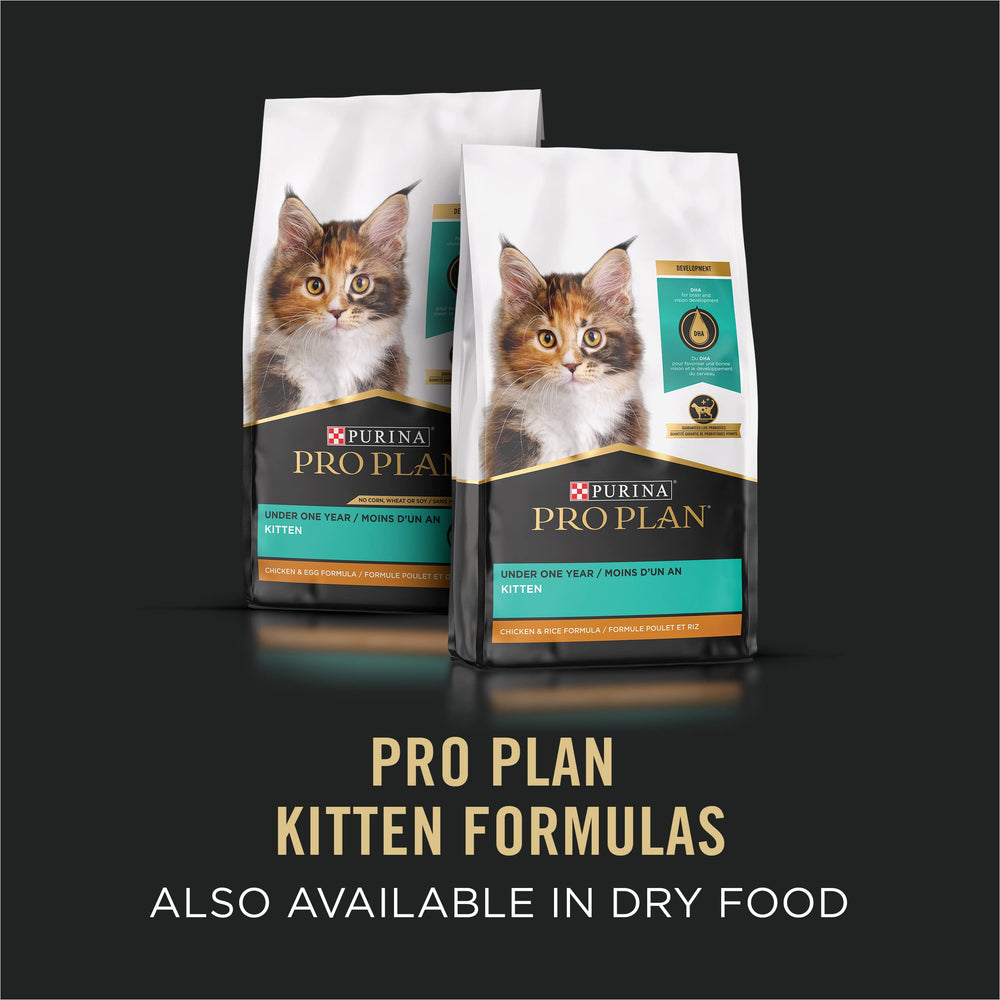 Purina Pro Plan Fabricado en EE. UU., confianza y calidad en cada lata.