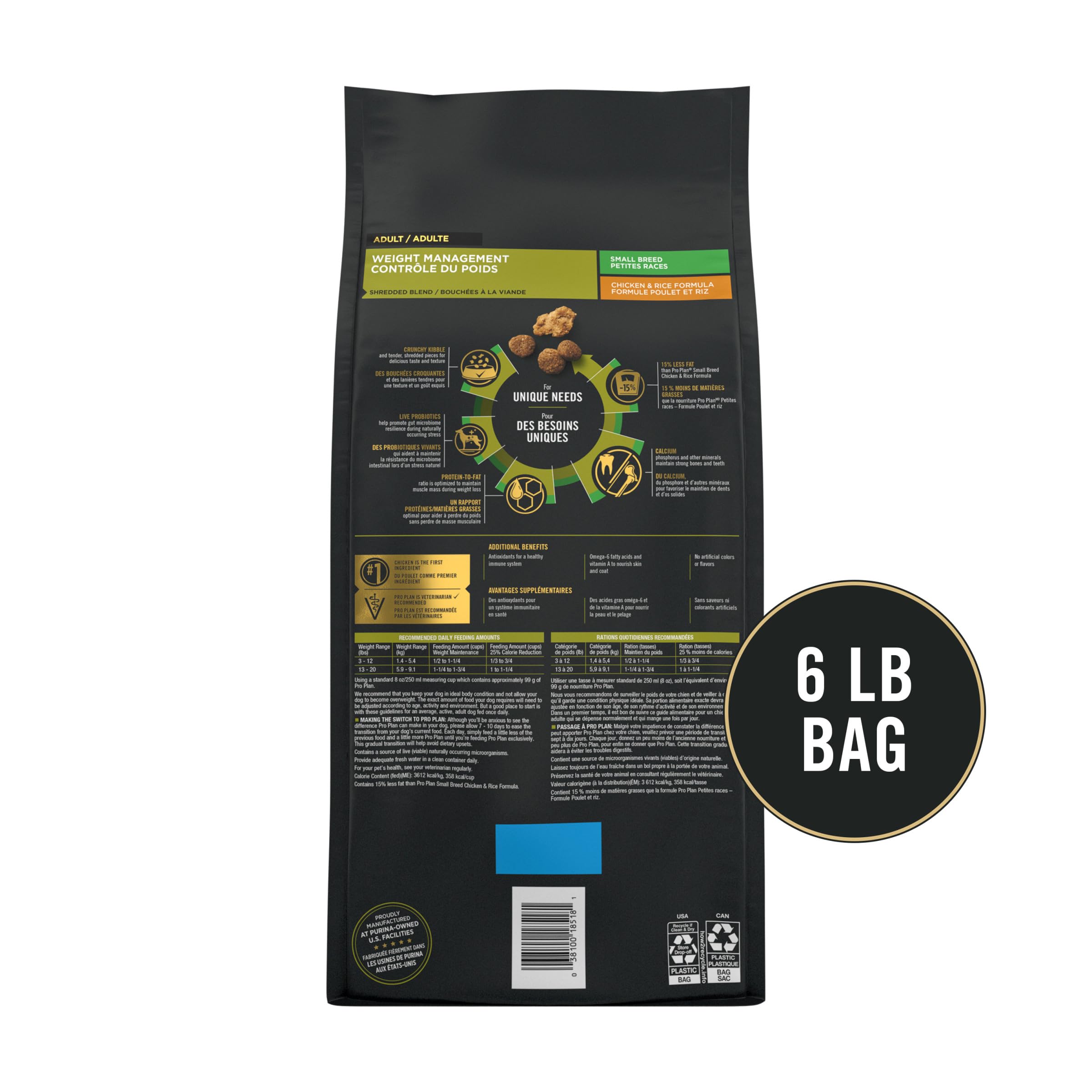 Purina Pro Plan, fibra prebiótica natural, favorece el equilibrio intestinal.