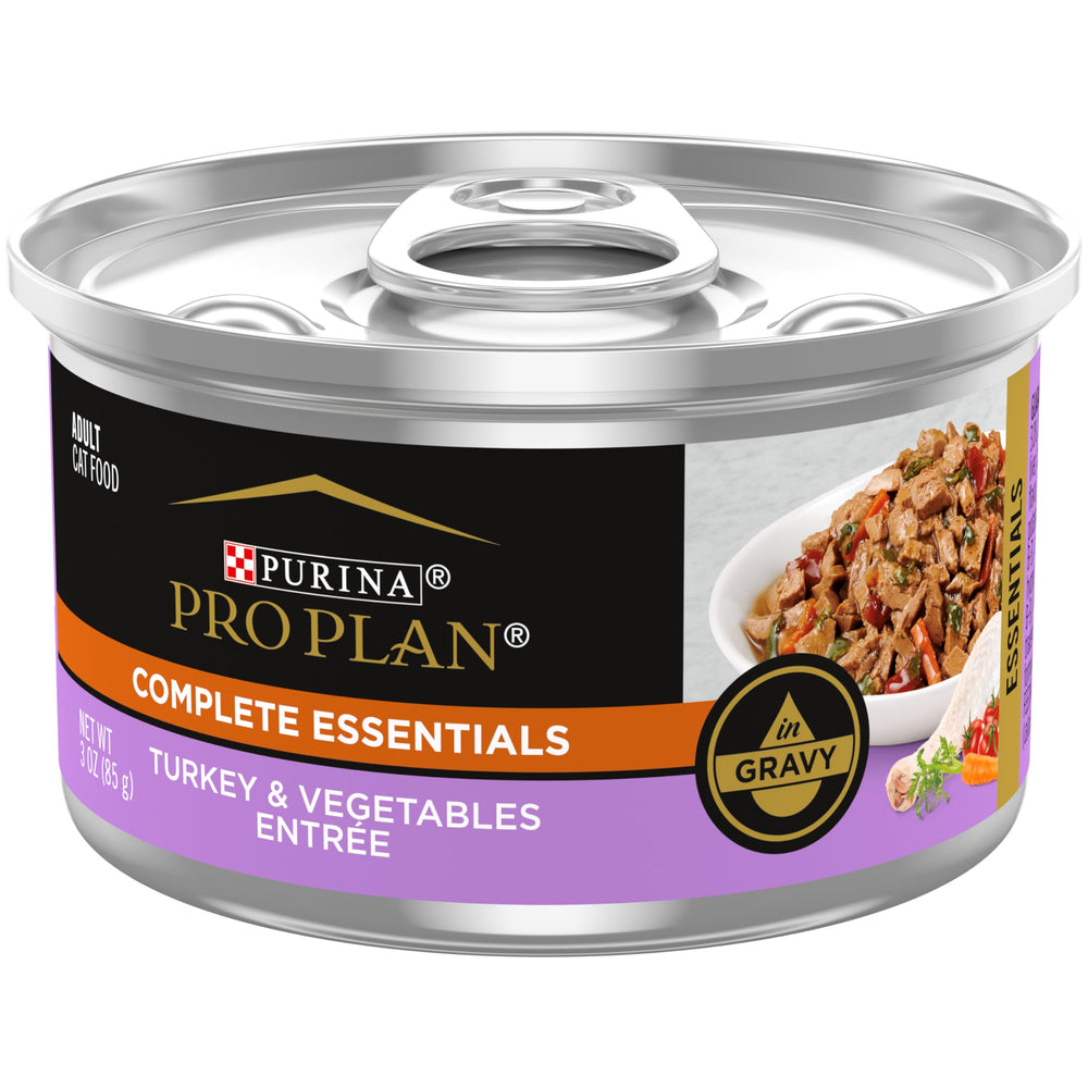 Purina Pro Plan Gravy para gatos: pavo y verduras en salsa, sabor y energía diaria.