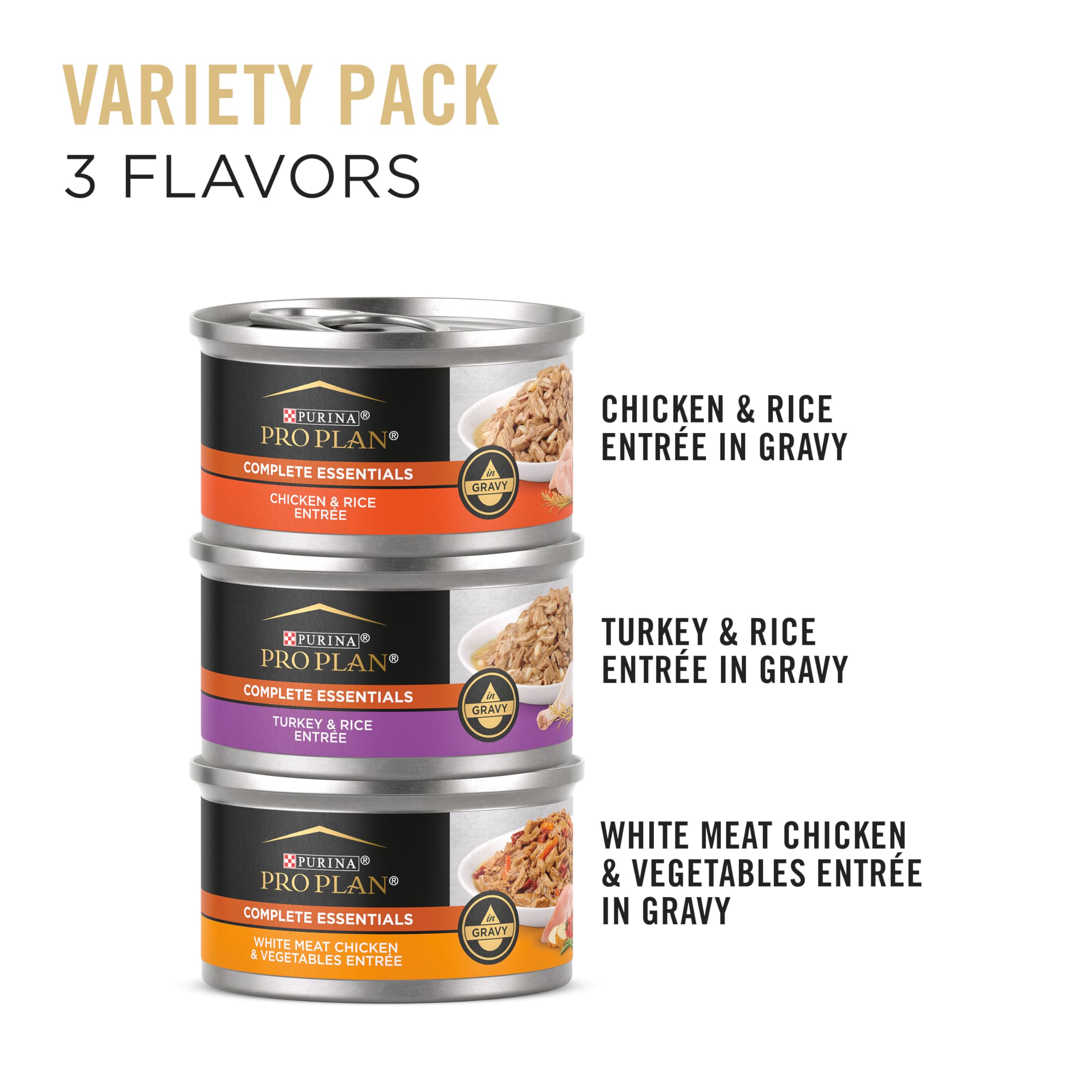Purina Pro Plan Gravy, lata de gato pavo con salsa, opción sabrosa y variada.