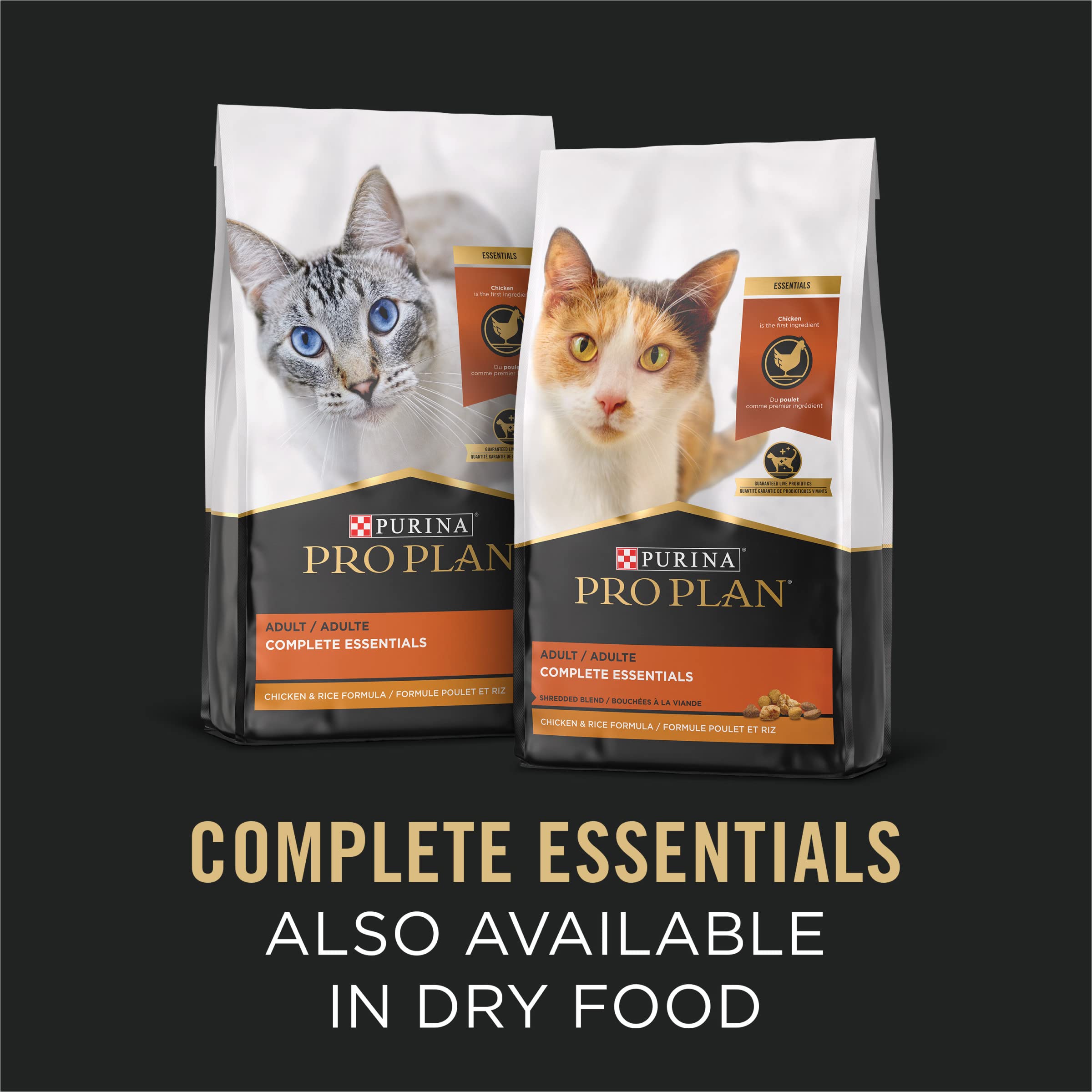 Purina Pro Plan Gravy: nutrición completa y equilibrada para gatos adultos.