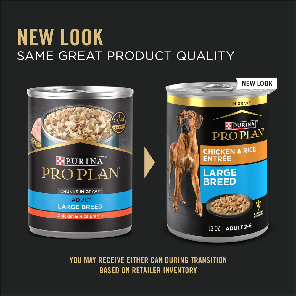 Purina Pro Plan Gravy trozos pollo arroz: trozos jugosos para una comida atractiva.