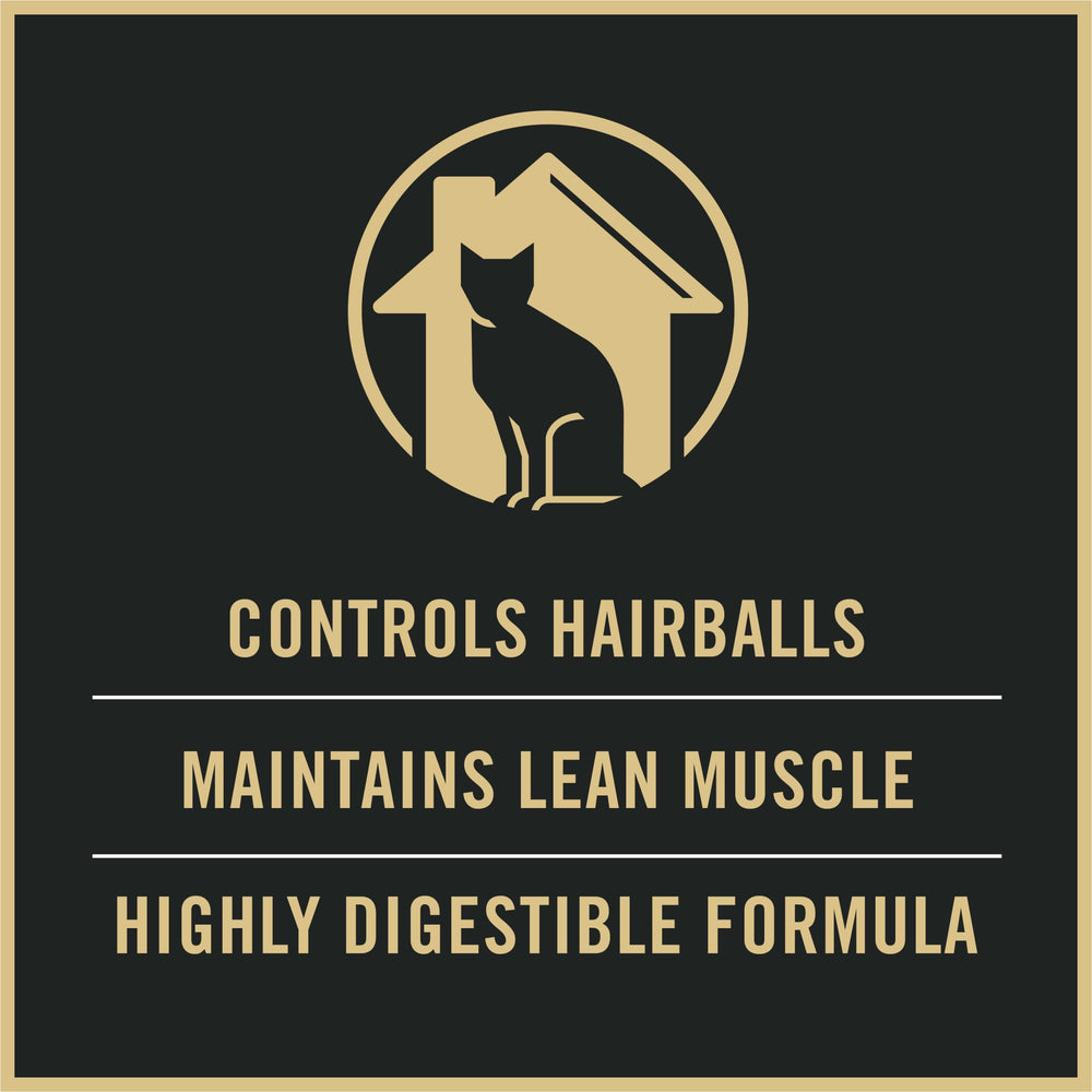Purina Pro Plan Hairball Indoor, omega-6 cuida piel y pelaje