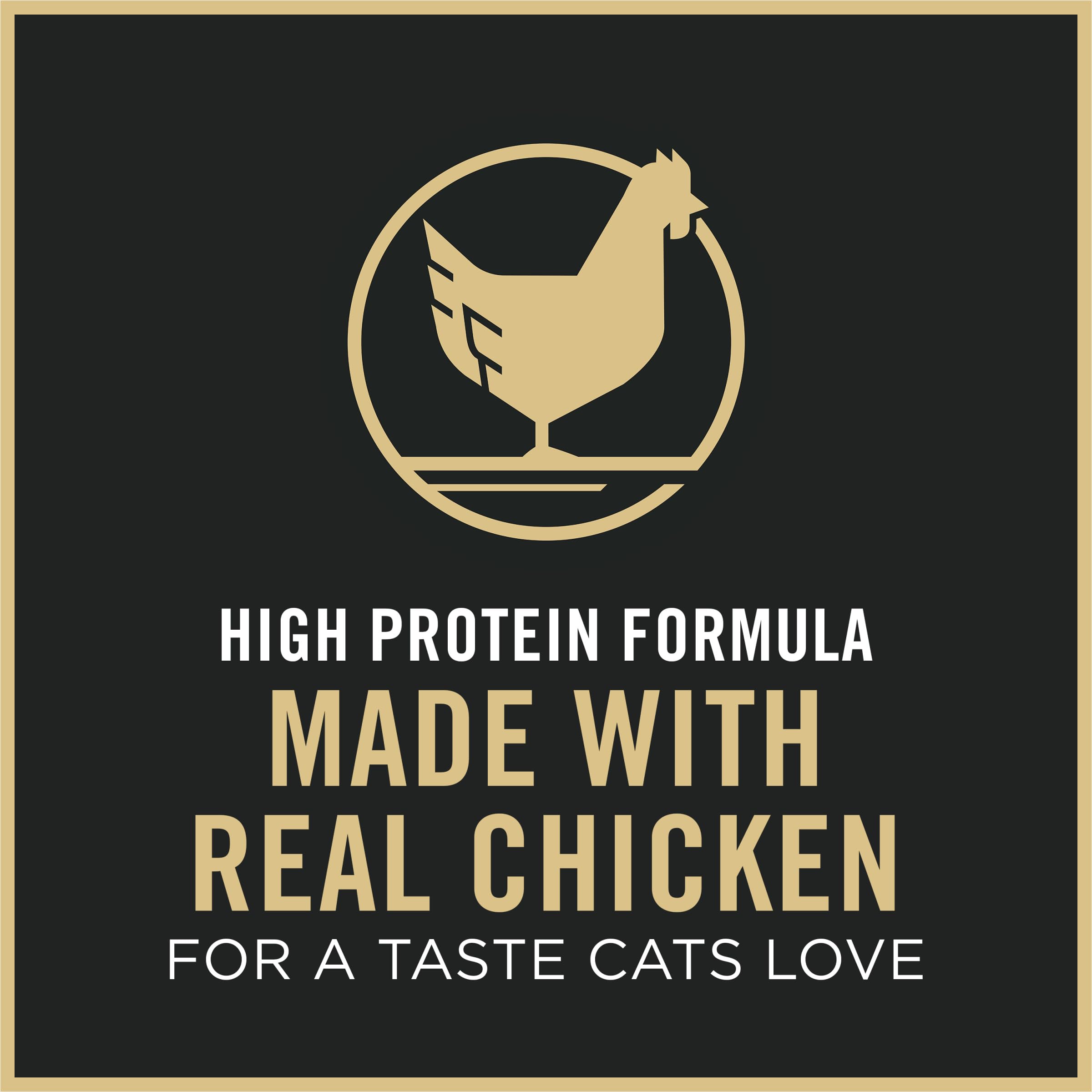 Purina Pro Plan Kitten bolsa 12,5 libras para conveniencia y almacenamiento.