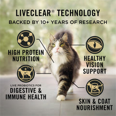 Purina Pro Plan LiveClear ingrediente principal pollo para sabor y nutrición