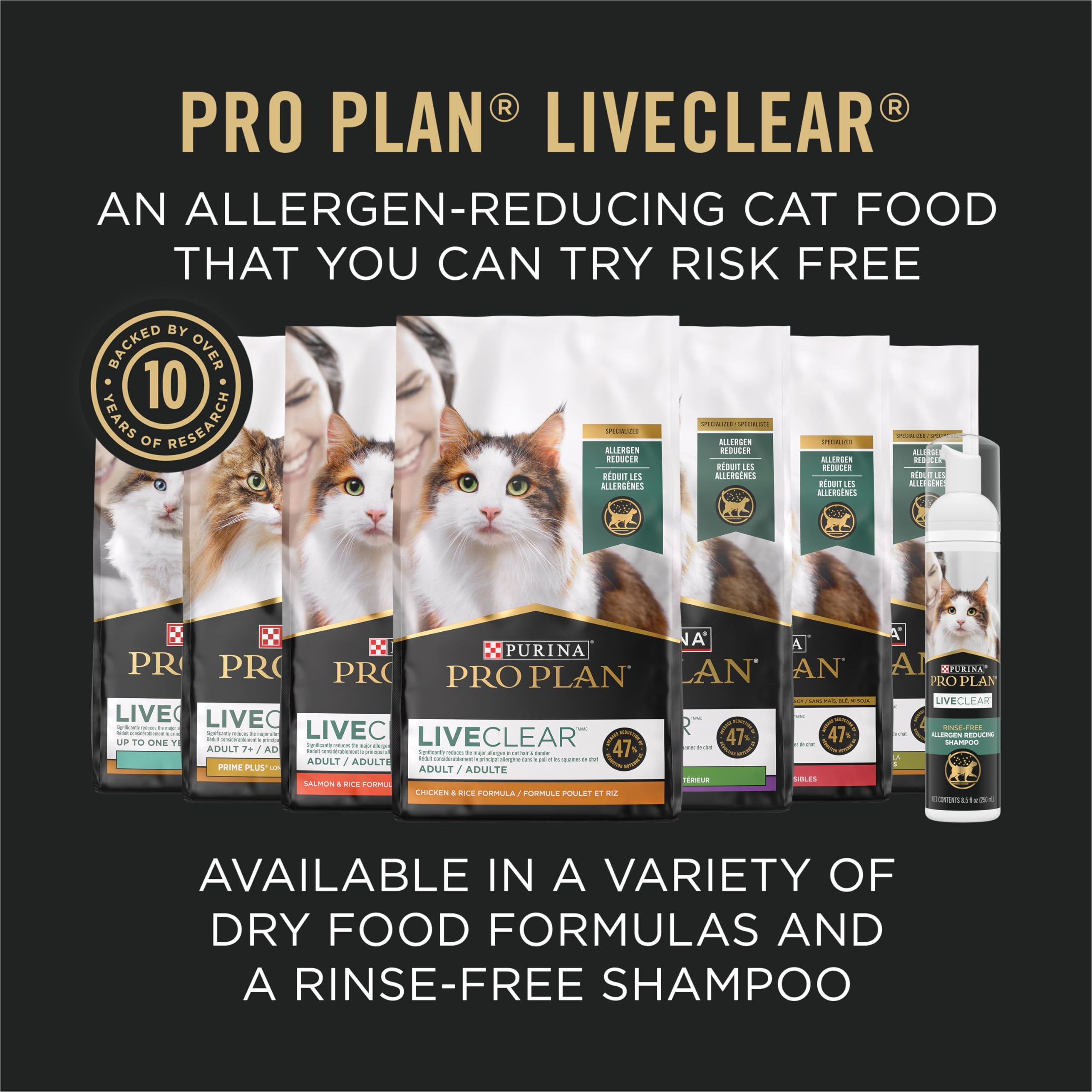 Purina Pro Plan LiveClear textura crujiente que mejora la experiencia de comer