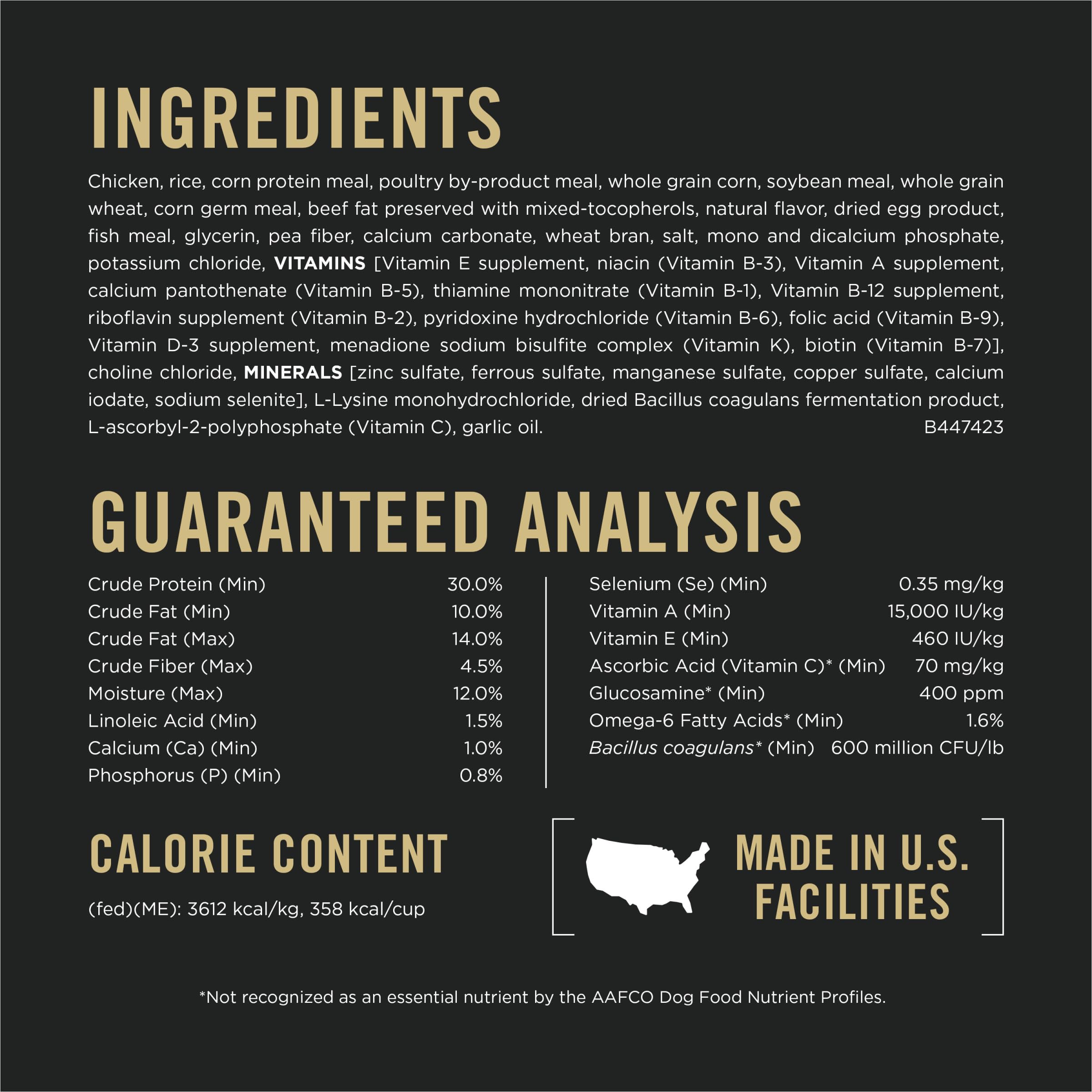 Probioticos vivos garantizados en Purina Pro Plan para razas pequeñas para apoyar la salud digestiva.