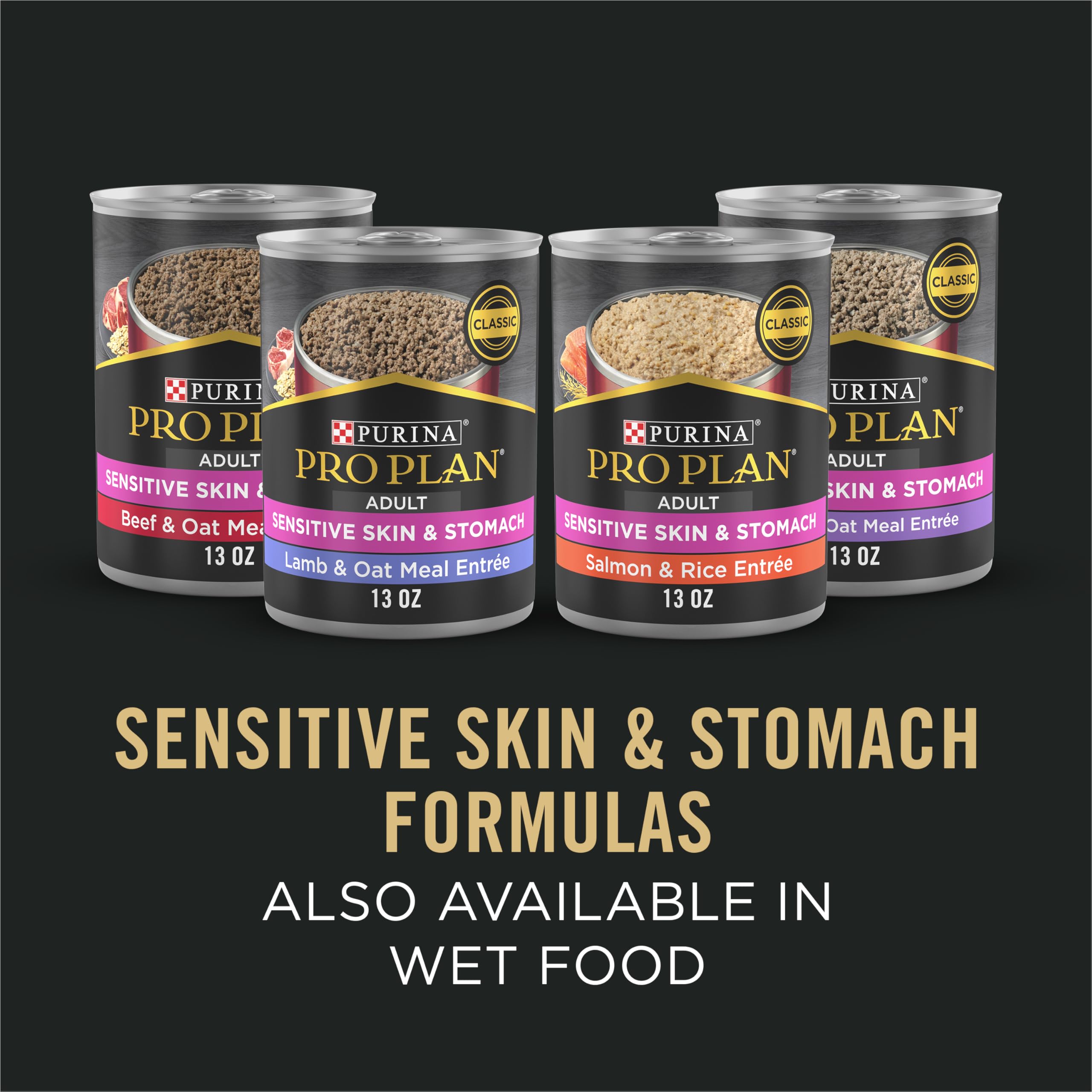Purina Pro Plan Piel sensible y estómago salmon como ingrediente principal de alta calidad.