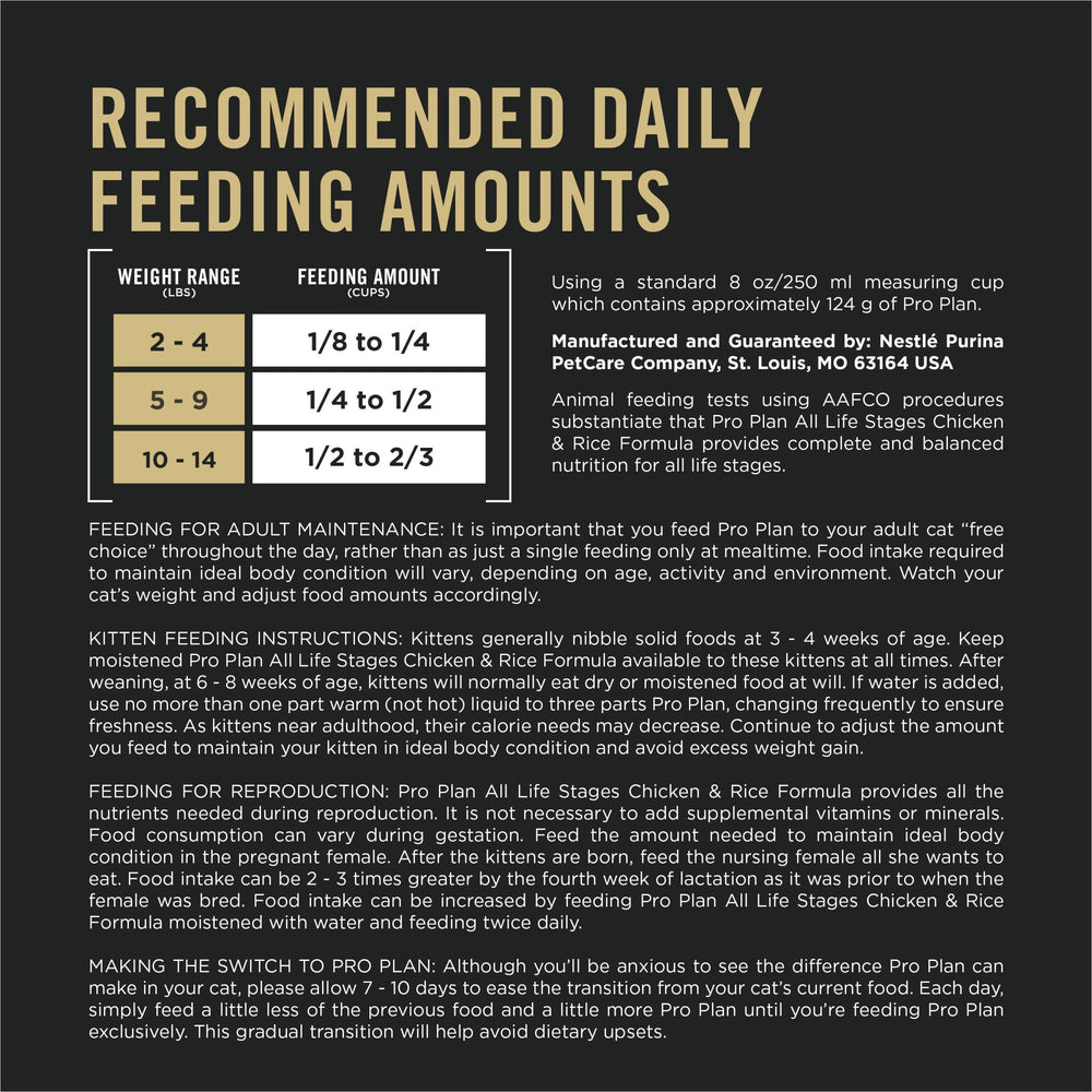 Purina Pro Plan probióticos vivos para digestión saludable.