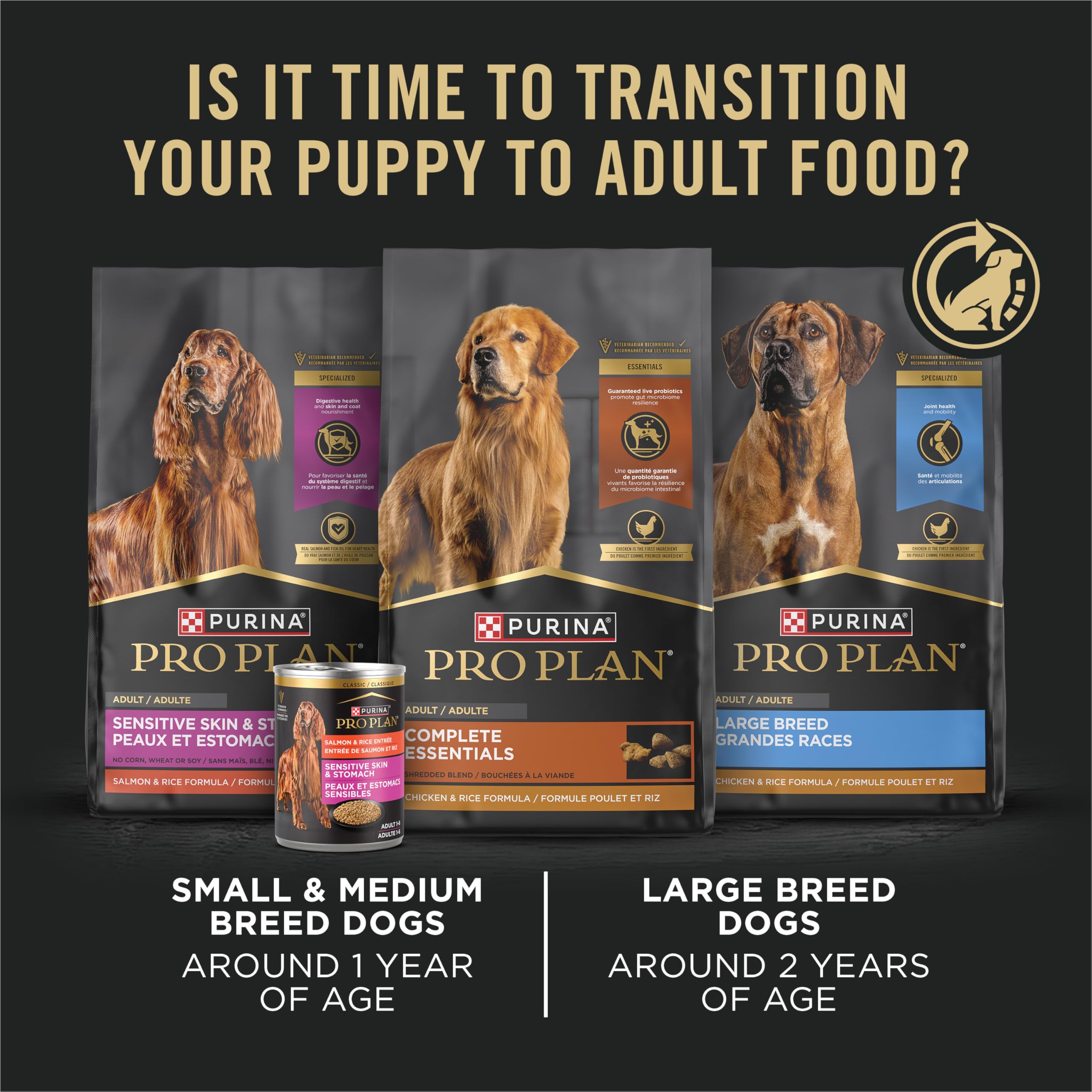 Purina Pro Plan Puppy lata turkey-entree 08: aporta apoyo inmunológico en cachorros.