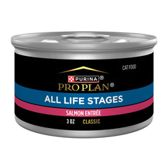 Purina Pro Plan paté de salmón, textura suave para gatos de todas las edades.
