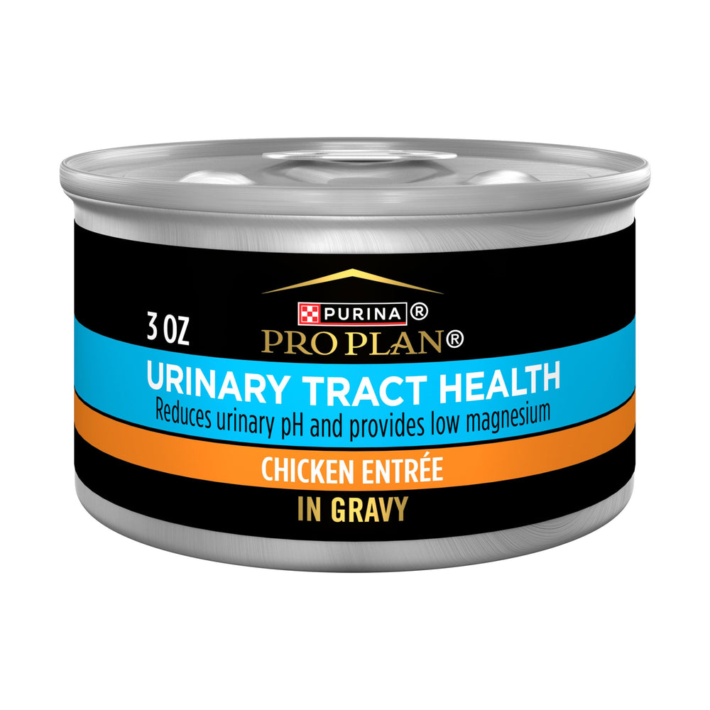 Purina Pro Plan Salud Urinaria Gato, salsa en lata pull-top, opción conveniente para la dieta diaria.