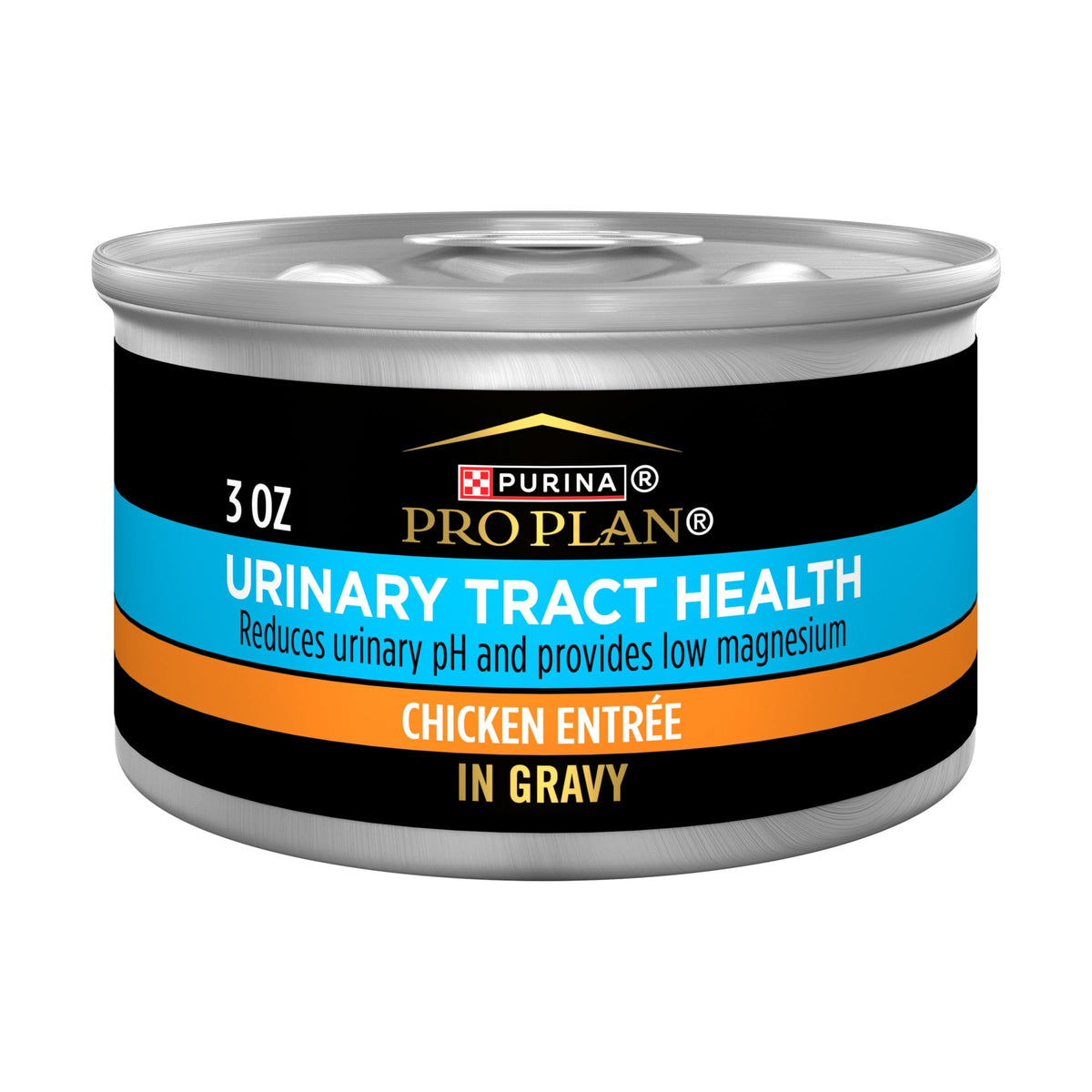 Purina Pro Plan Salud Urinaria Gato, salsa en lata pull-top, opción conveniente para la dieta diaria.