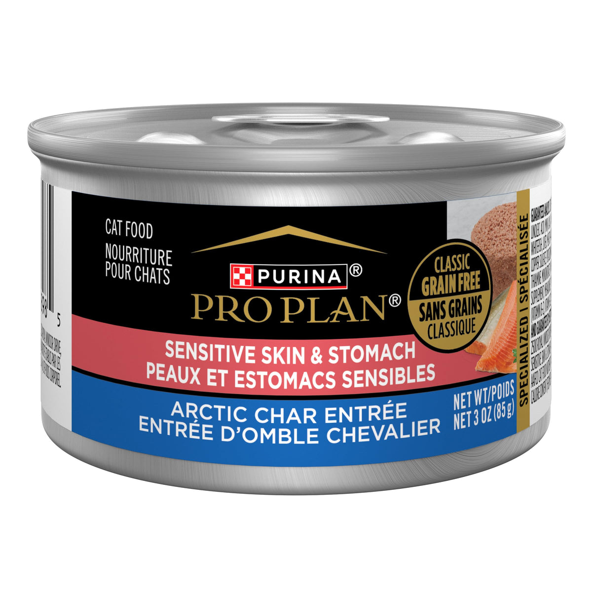 Purina Pro Plan paté de char ártico en lata para digestión suave