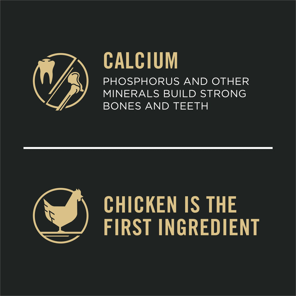 Purina Pro Plan fórmula sin colorantes artificiales.