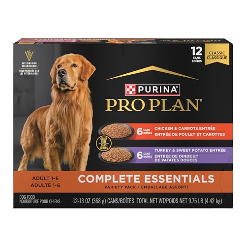 Purina Pro Plan sin grano con pavo, lata, para perros adultos.