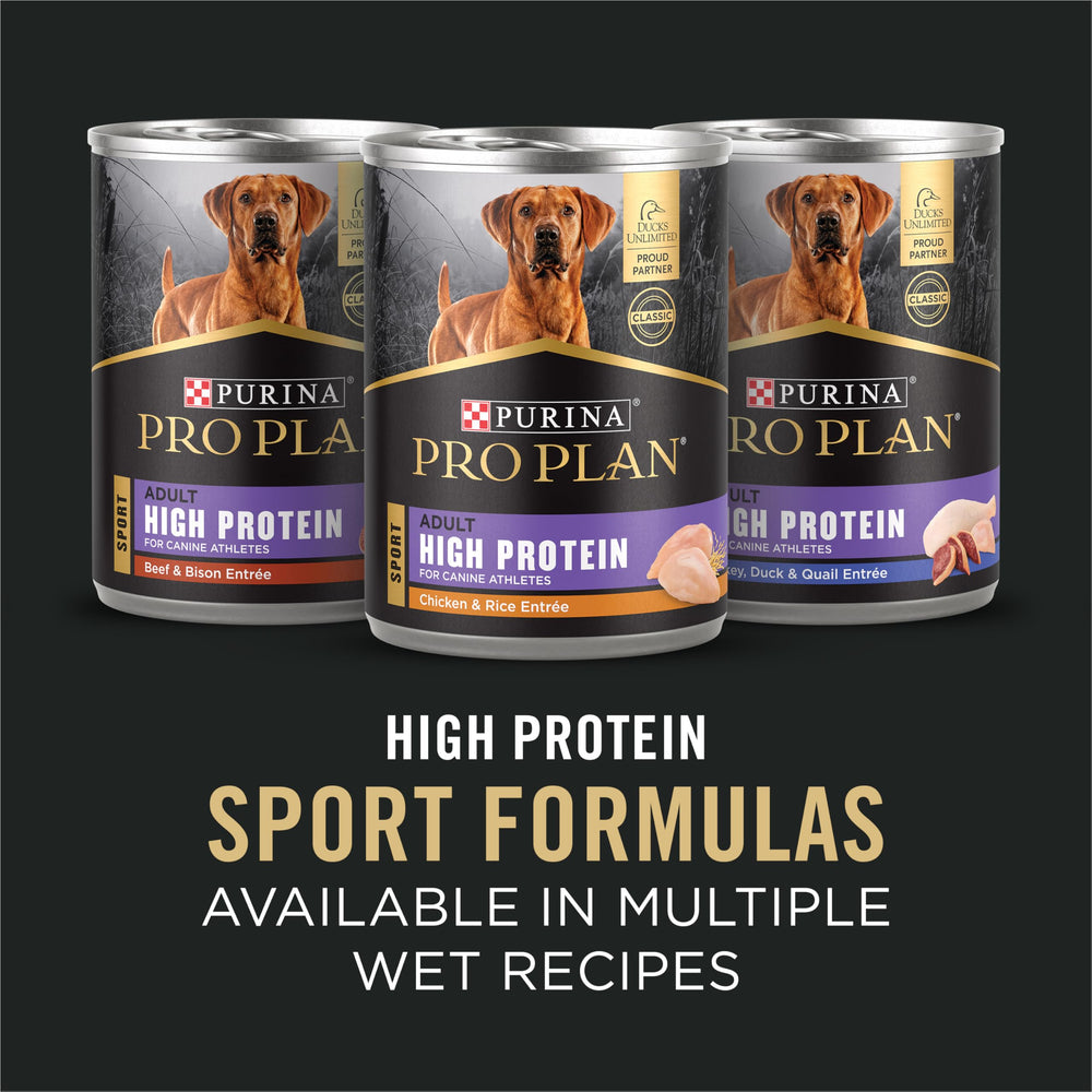 Purina Pro Plan Sport nutrición completa para uso diario.