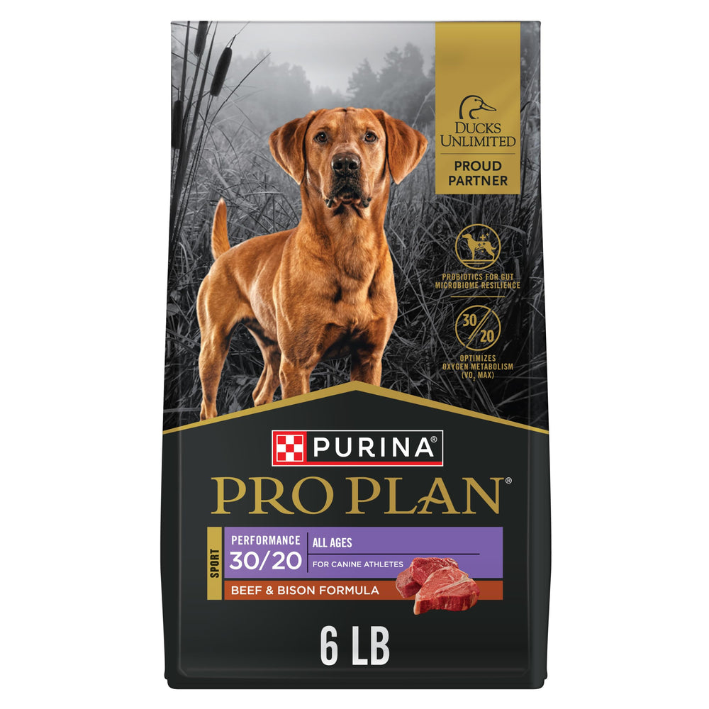 Purina Pro Plan Sport con ternera y bison croquetas para perros activos y enérgicos
