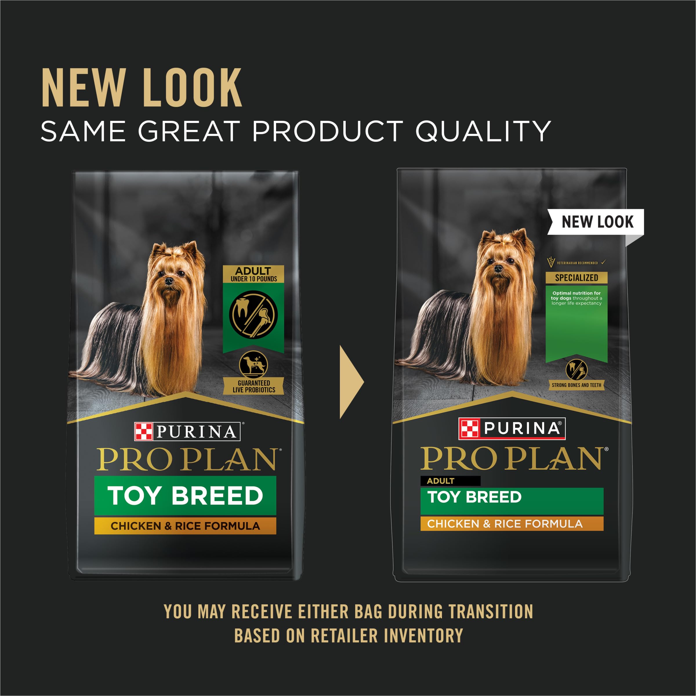 Croquetas pequeñas y fáciles de masticar para perros Toy Breed Purina Pro Plan