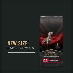 Purina Pro Plan Veterinary Diets CardioCare: interior de bolsa con croquetas apetecibles.