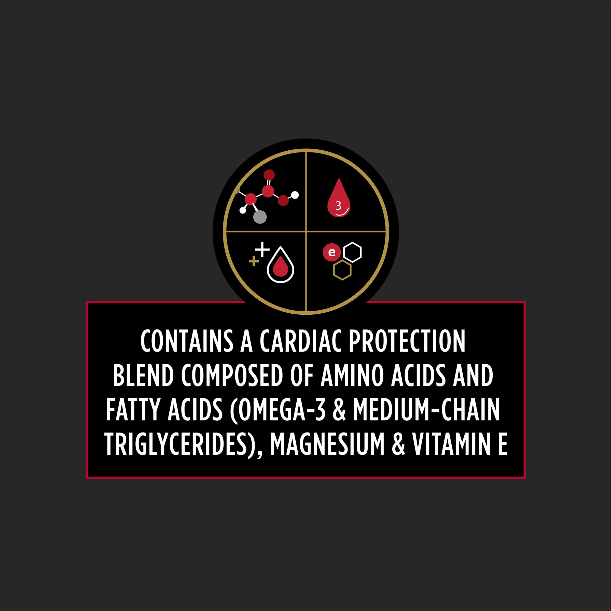 Purina Pro Plan Veterinary Diets CardioCare: magnesio y vitamina E en la fórmula.