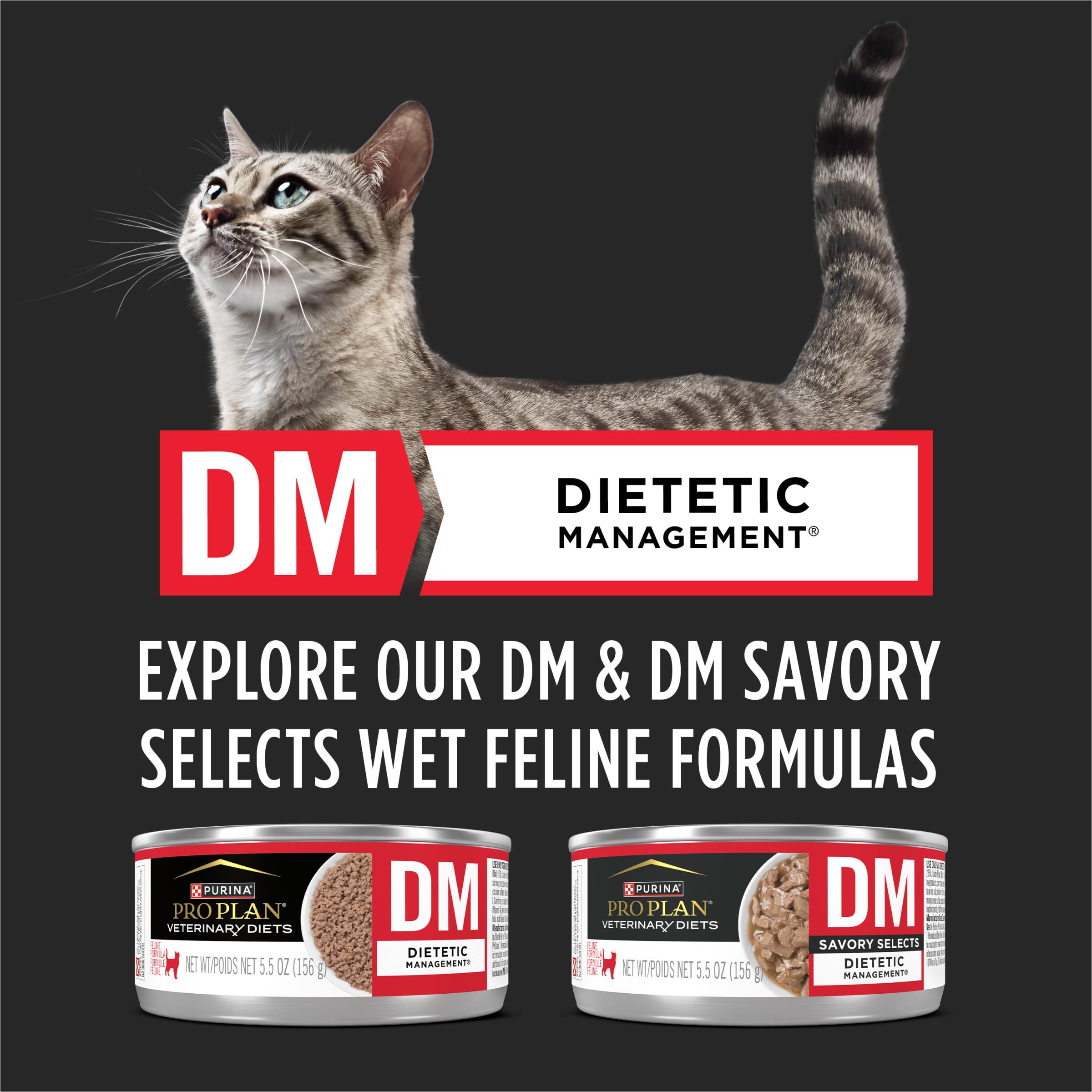Purina Pro Plan Veterinary Diets DM, antioxidantes para apoyo nutricional diario.