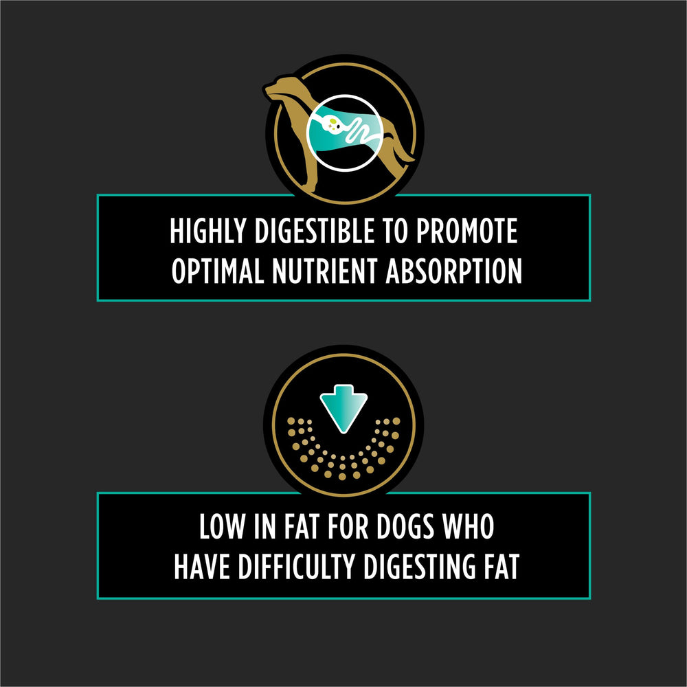 Purina Pro Plan Veterinary Diets Lata Abierta, textura húmeda y apetitosa.