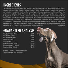 Proteína restringida en NF para las necesidades renales del perro.