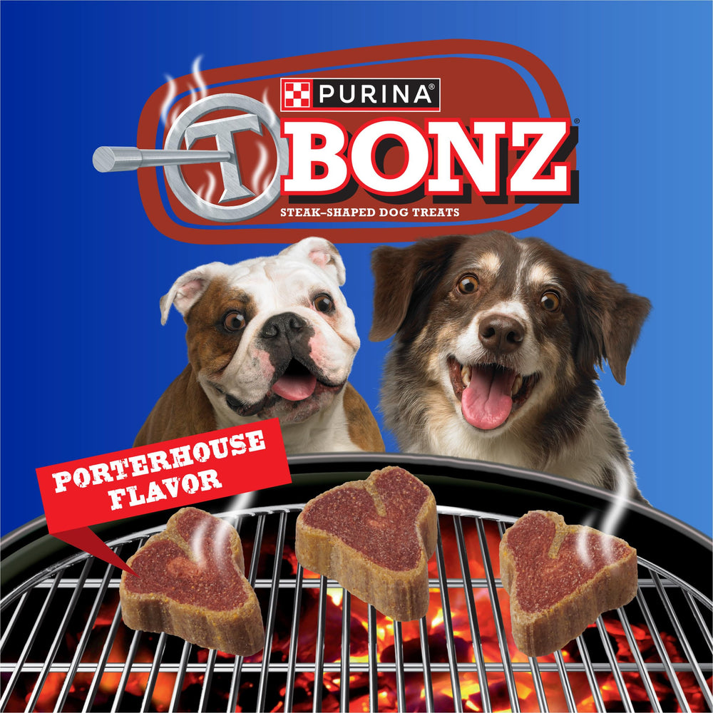 Purina T-Bonz Porterhouse: bolsa de 45 oz para compartir en casa.