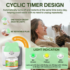 Puyrzoe recambio calmante para gatos, ideal para rutina diaria