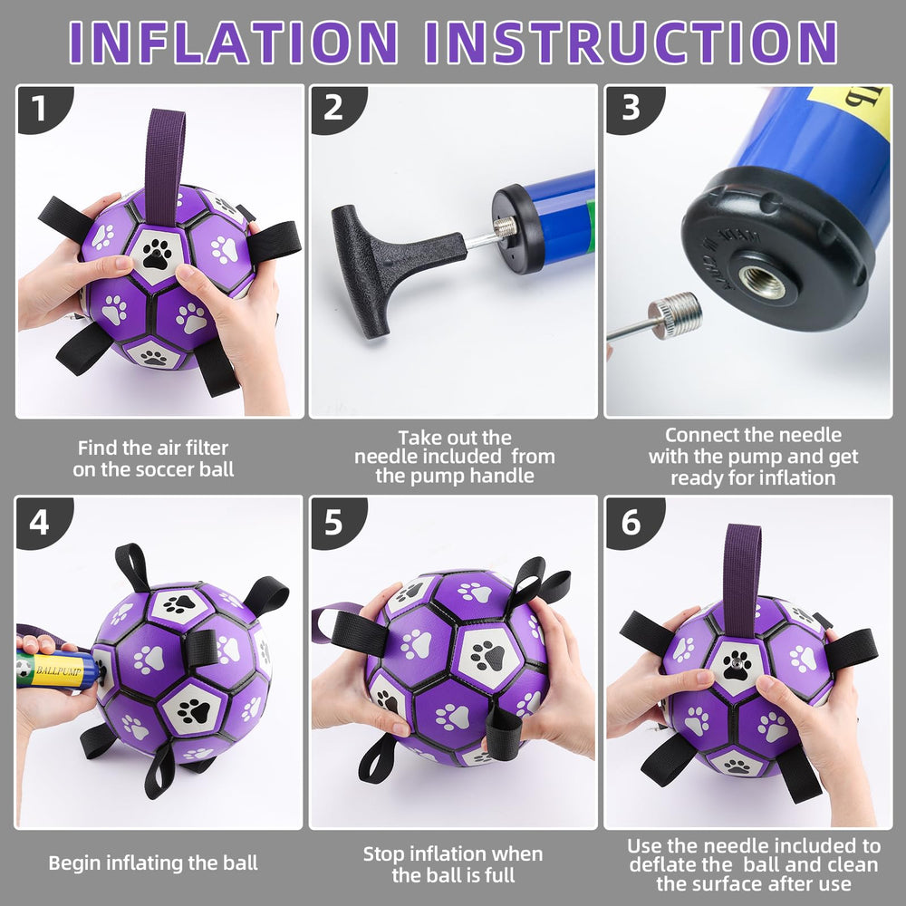 QDAN bola para uso interior y exterior, ideal para casa o jardín
