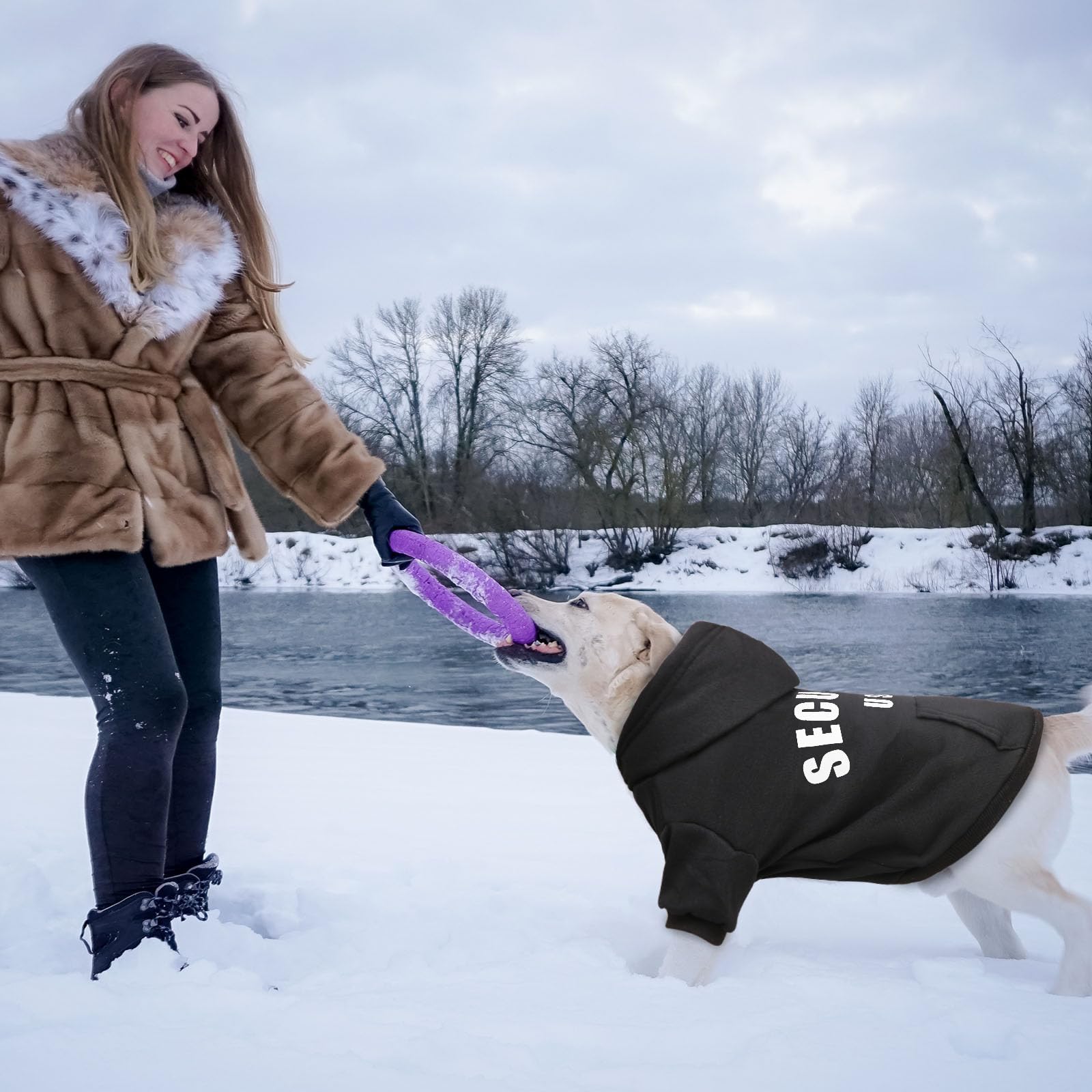QDYU tallas XS-XXL para perros grandes