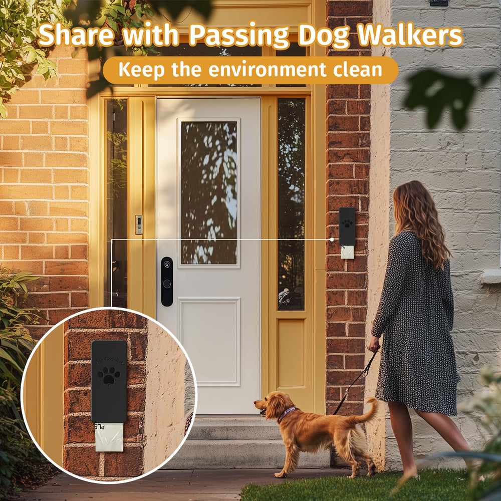 Dispensador qeerable con tornillos de montaje para mayor seguridad al aire libre.