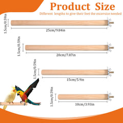 QfwdfcTrenz percha 15 cm para aves pequeñas y medianas.
