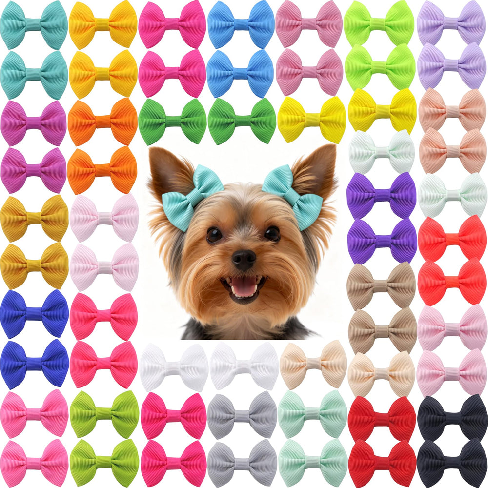Lazo QingHan para cabello de perro, 2 pulgadas, ideal para razas pequeñas.