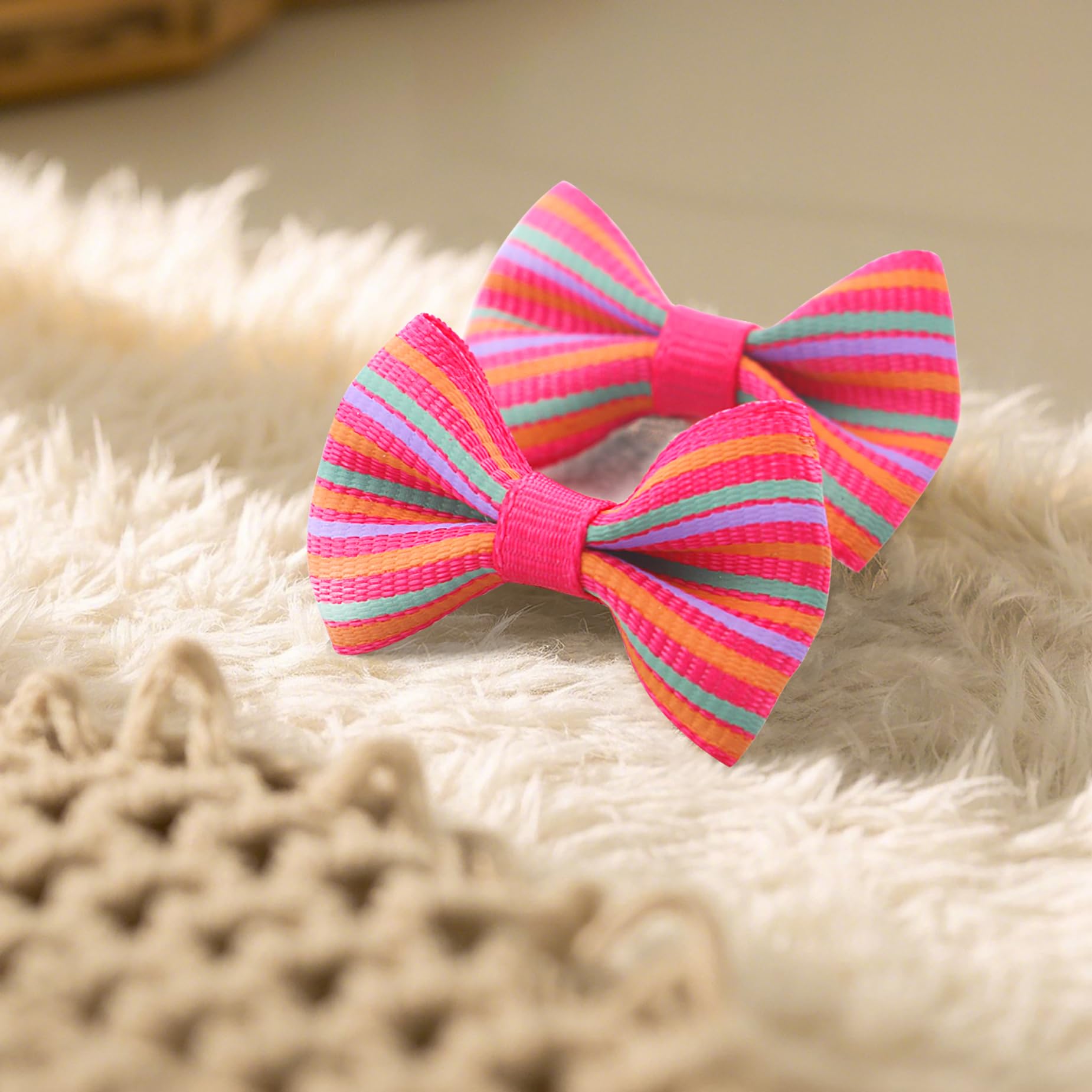 Lazos QingHan para perrito, accesorios fáciles de usar en casa.