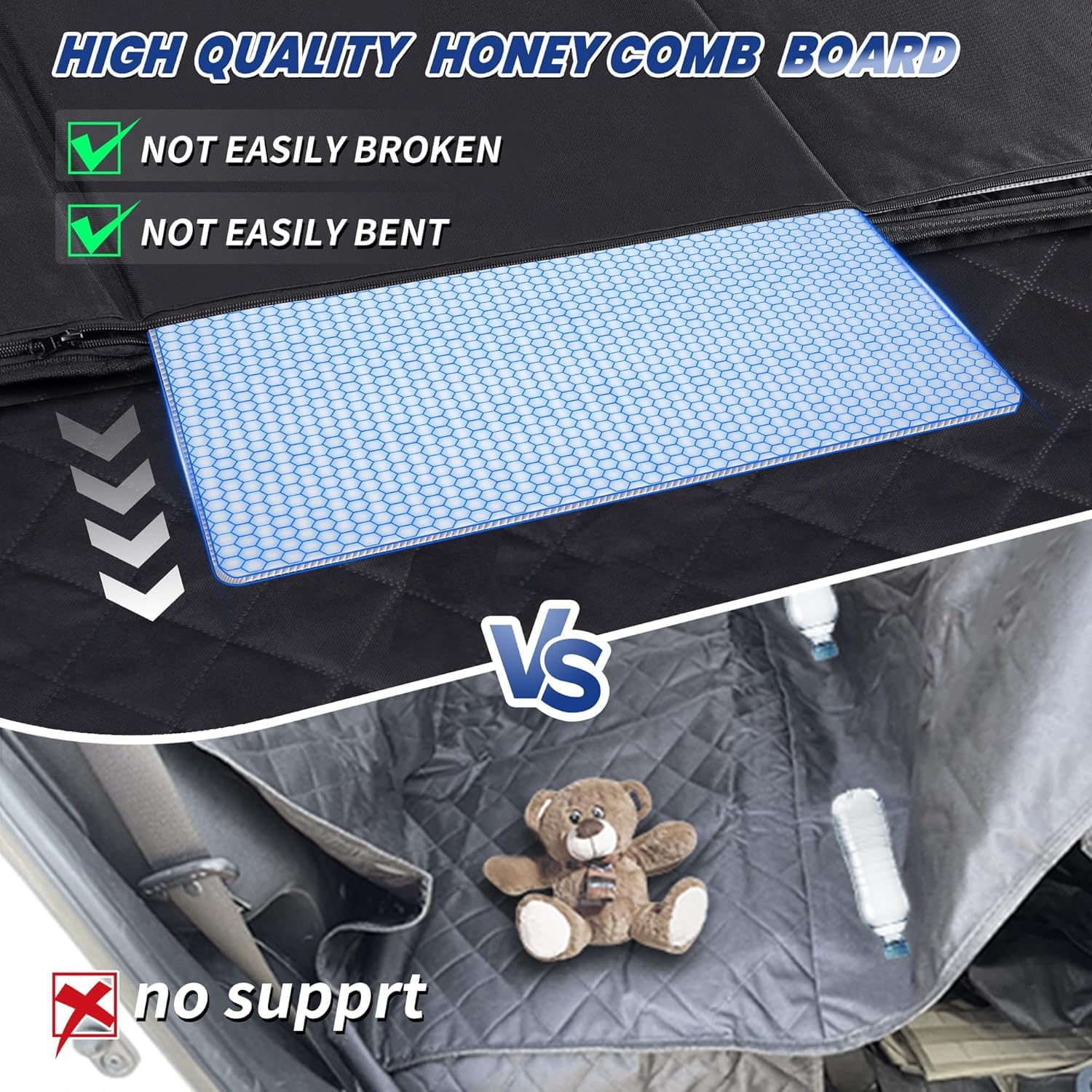 QINGTI impermeable y antideslizante protege tapicería del coche