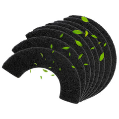 QUEARN filtro de carbono activado para modelo 4, reduce olores del arenero