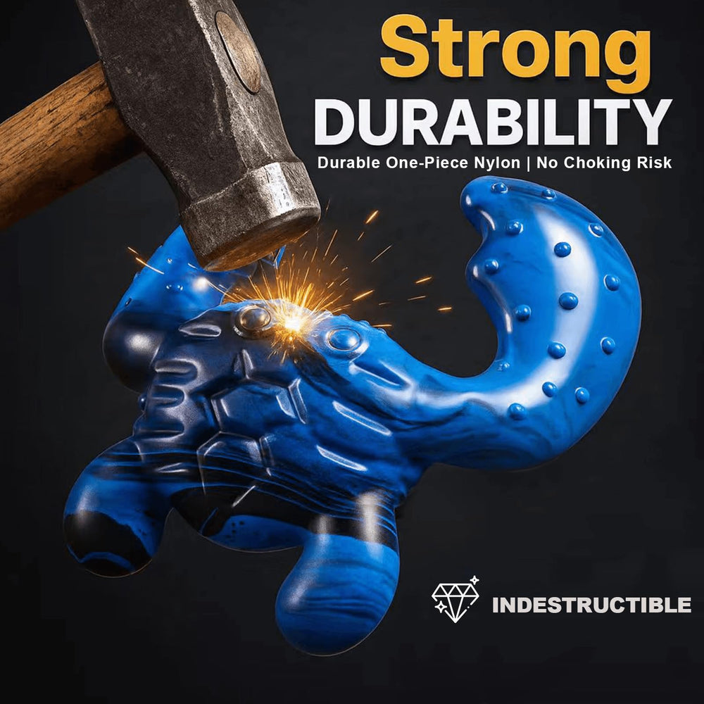 Quizvi juguete durable para super masticadores, uso diario