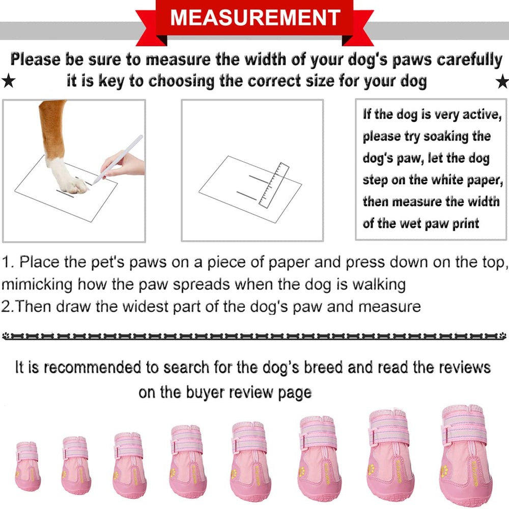 Botas QUMY para patas con diseño antideslizante en superficies mojadas.