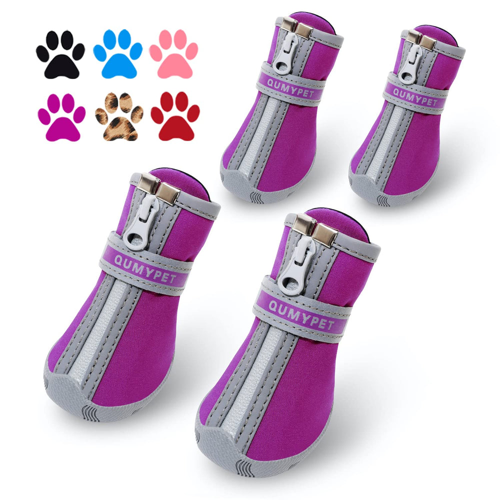 QUMY zapato para perro pequeño con cierre y ajuste cómodo para ponérselos.