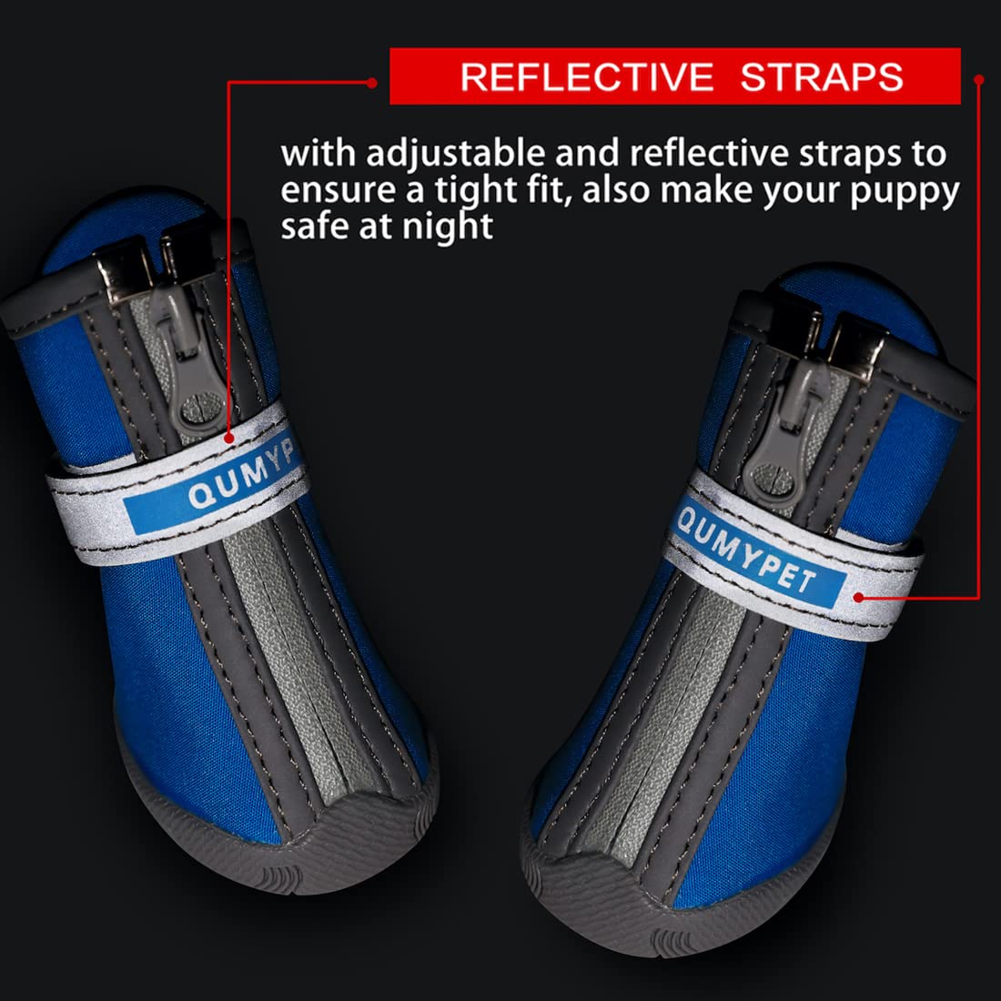QUMY botas para caminatas al aire libre, seguras.