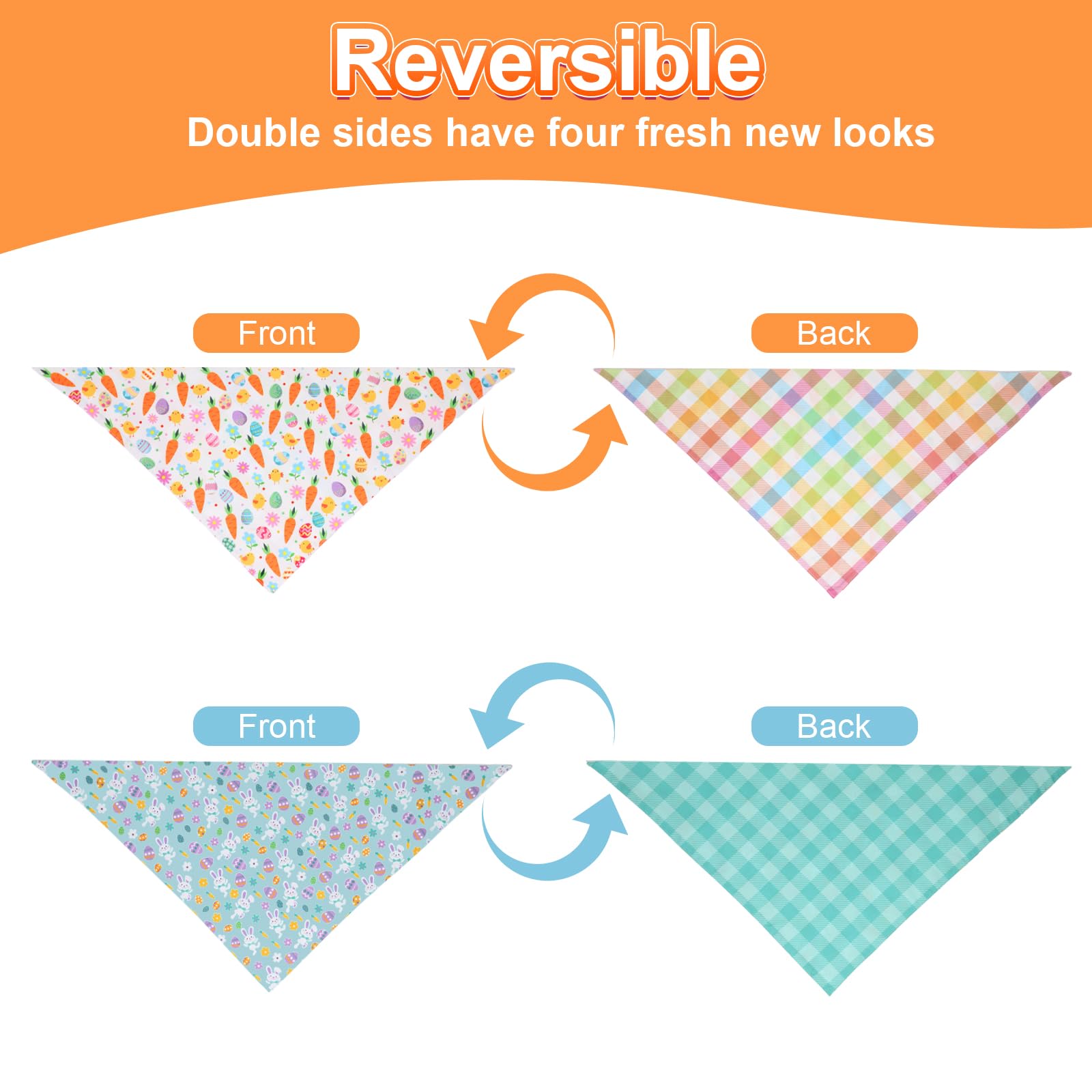 Bandana QUQULE lavable a máquina, resistente para uso diario