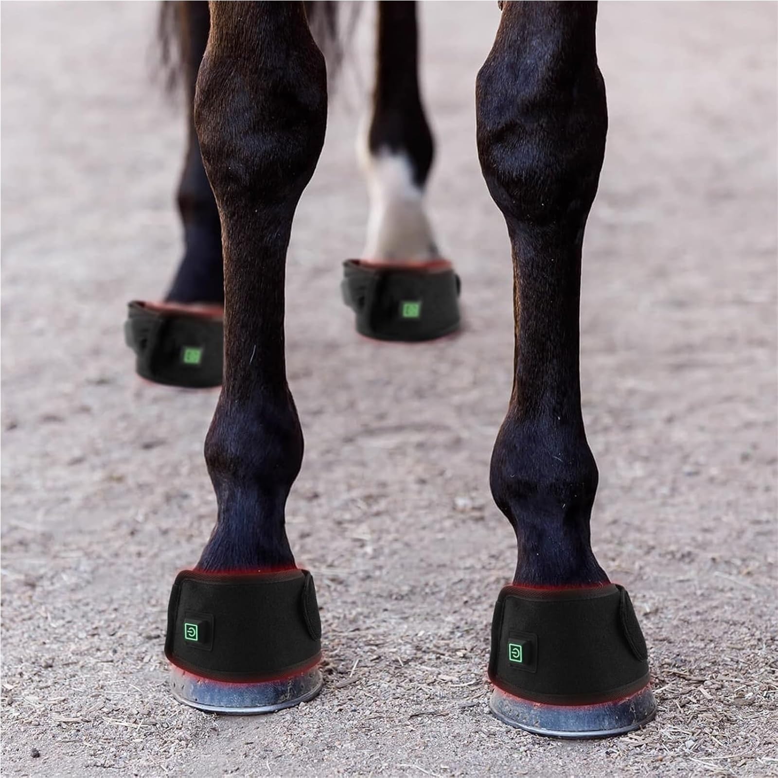 QVIKPMU con correas ajustables, ajuste seguro en patas y articulaciones durante la terapia.