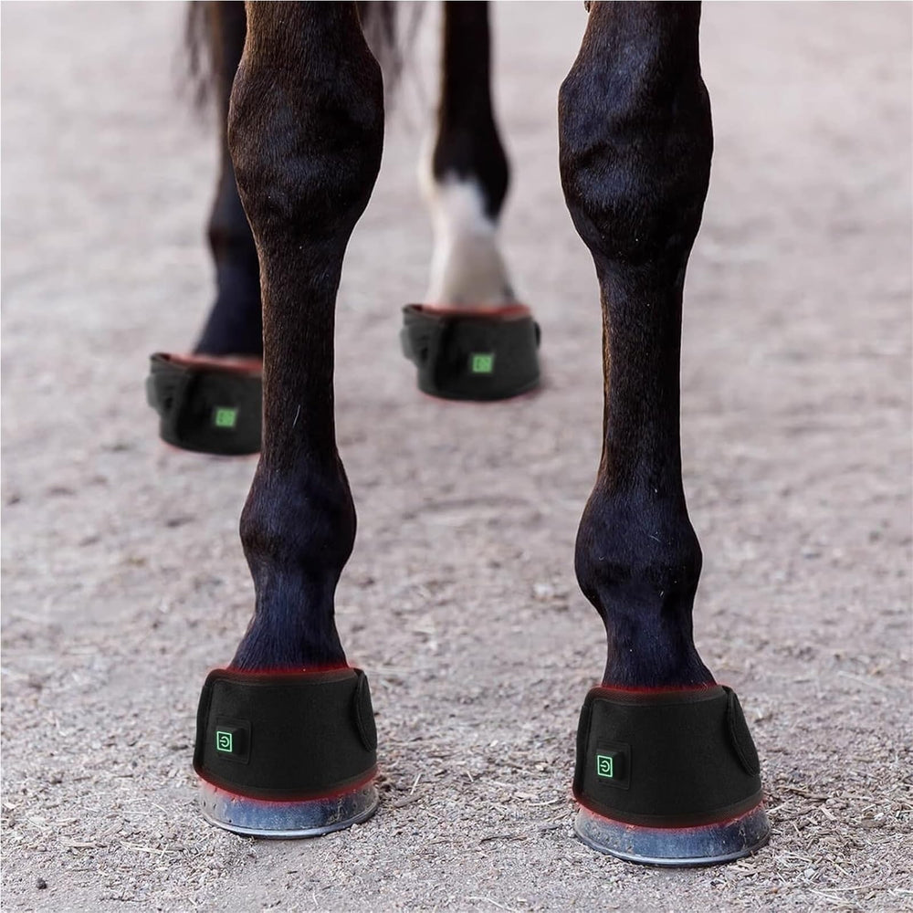 QVIKPMU con correas ajustables, ajuste seguro en patas y articulaciones durante la terapia.