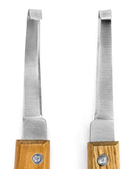 QWORK Hoof Cutter Set: filo de acero inoxidable que mantiene filo para cortes limpios.