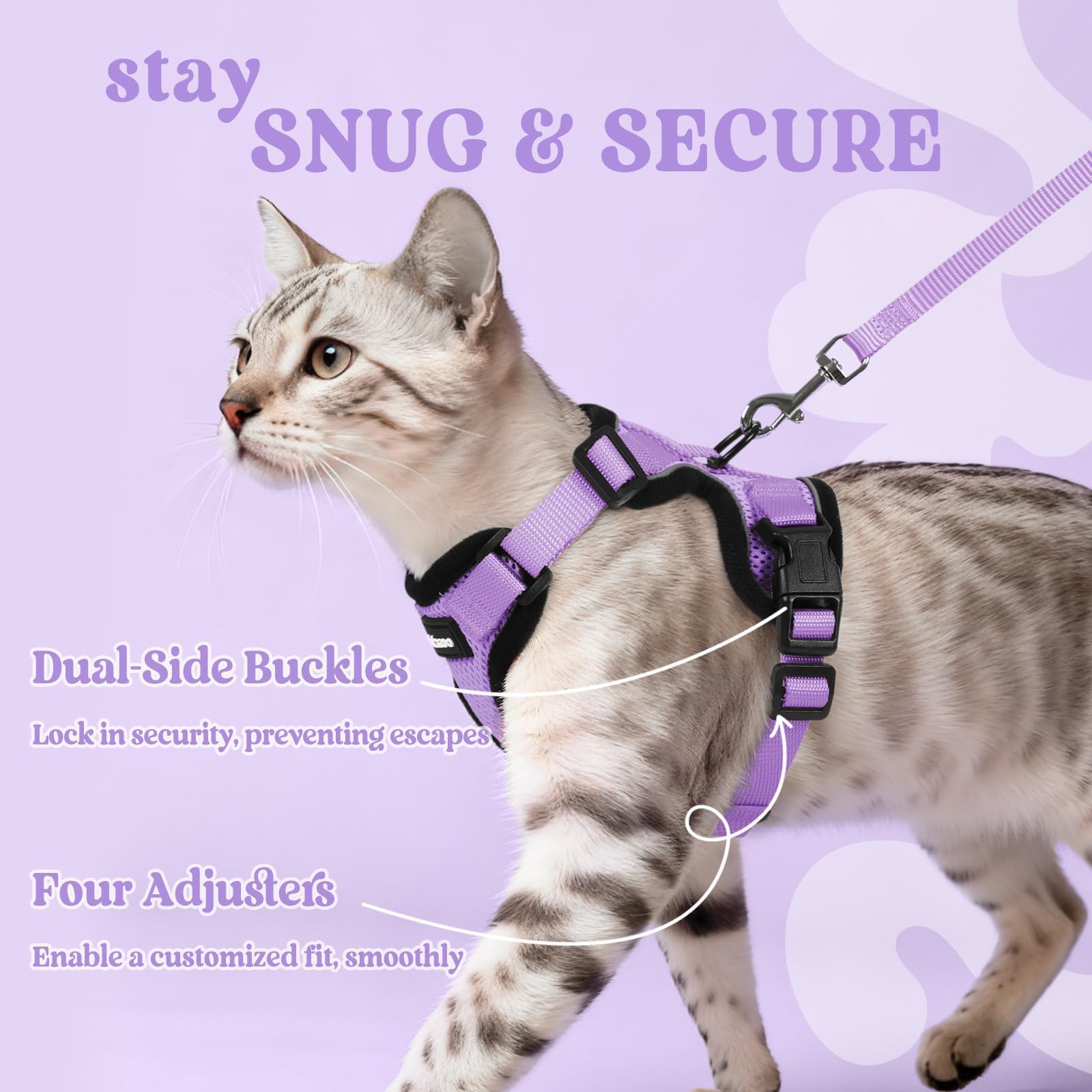 Arnés Rabbitgoo de uso rápido para colocar en segundos