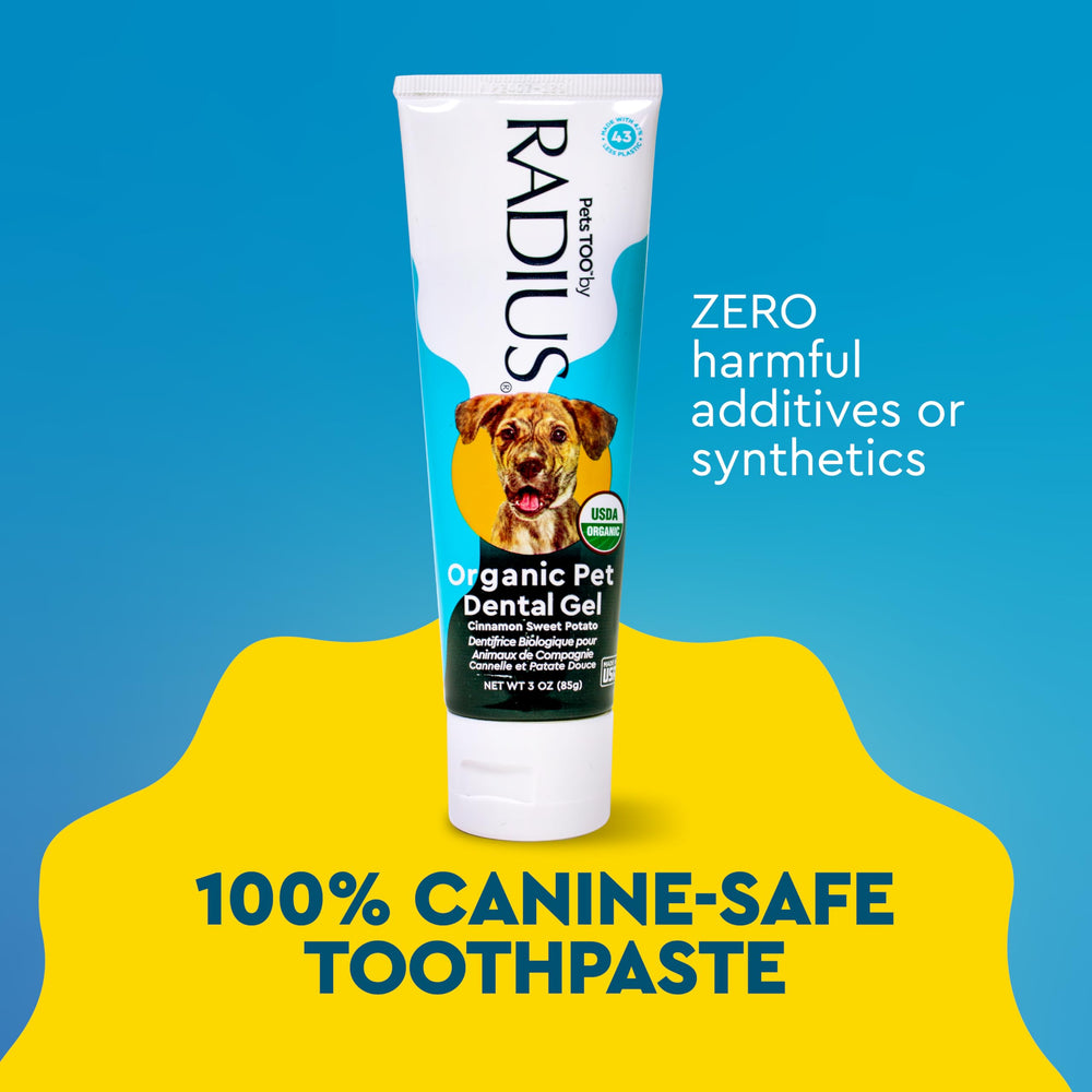 Radius aliento fresco tras la limpieza dental de perros